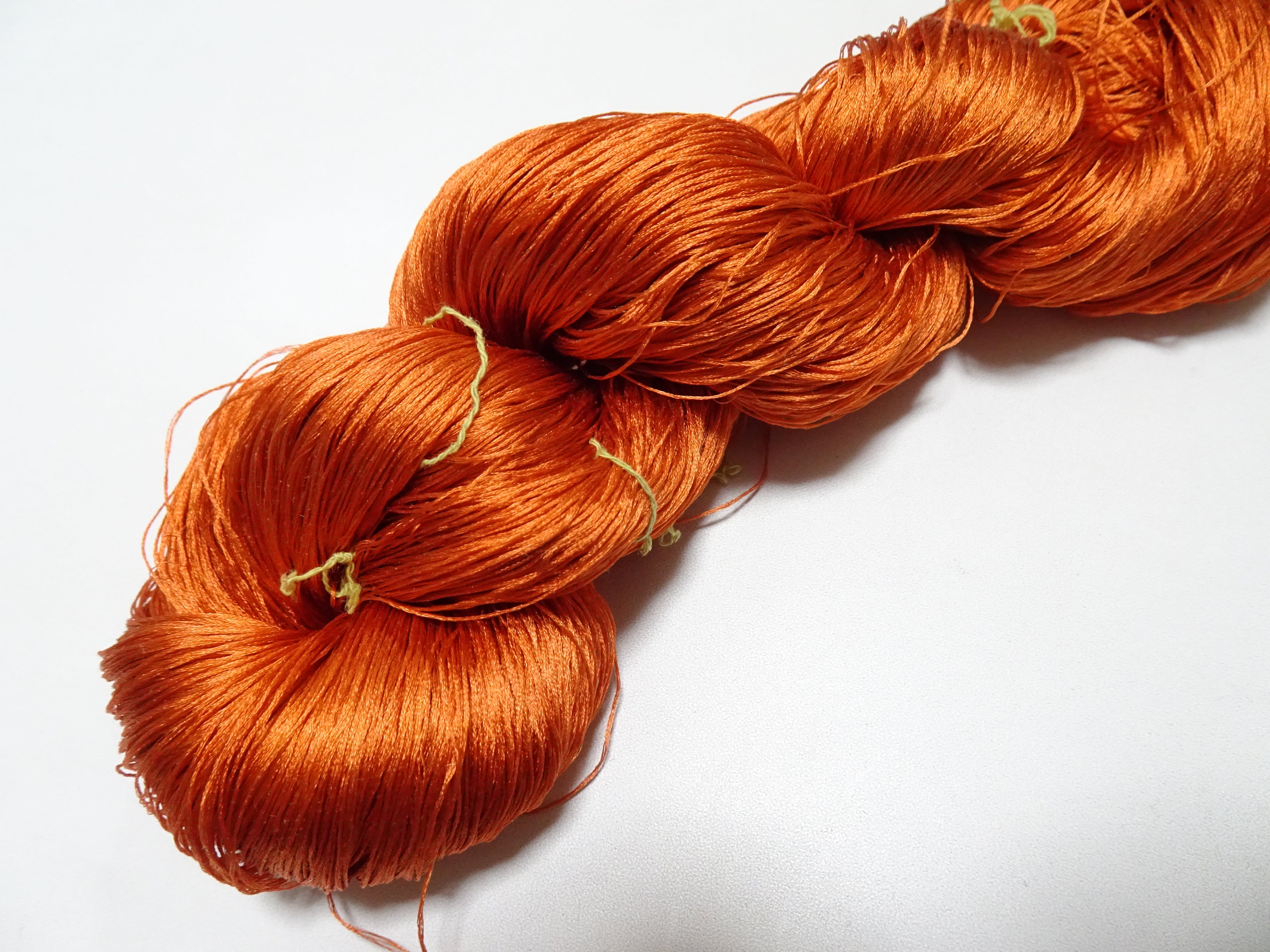 Japanese Vintage 6 Loose-Twist Silk Threads 19369
