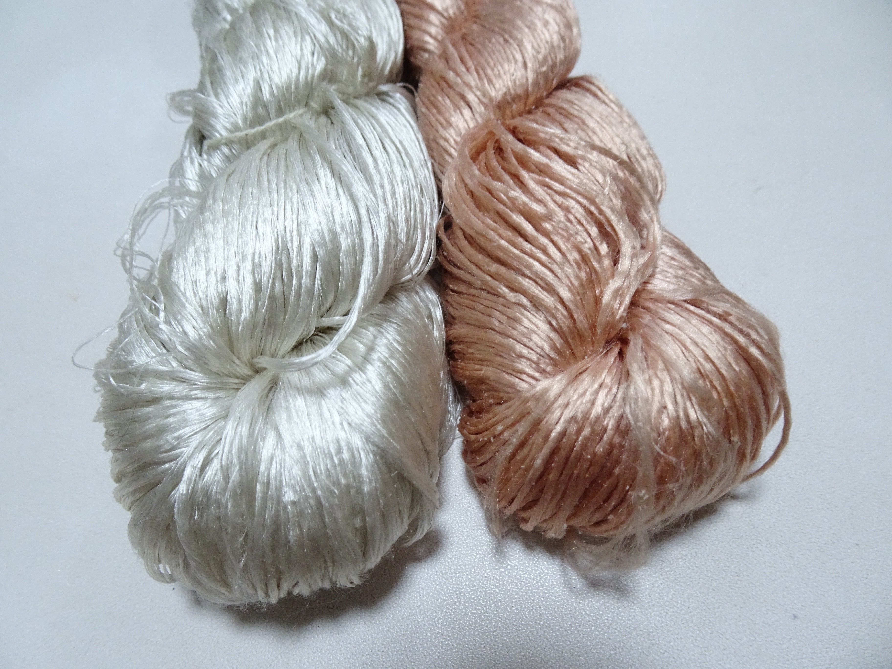 Japanese Vintage Loose Twisted Silk Thread 2sets Embroidery 18244
