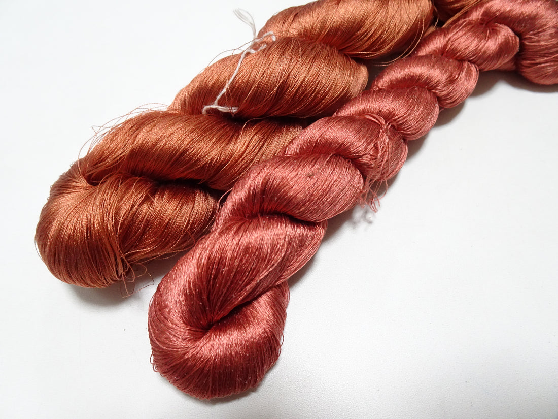 Japanese Vintage Twisted Silk Thread 2sets Embroidery 17395