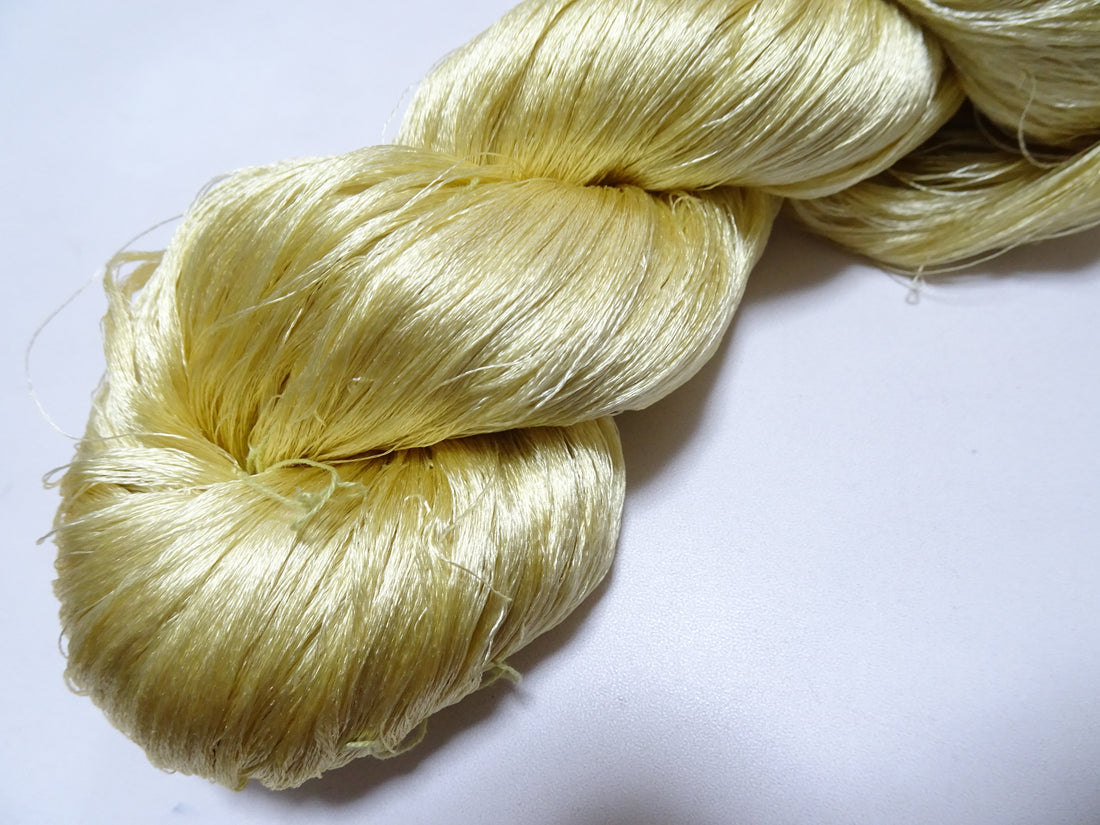 Japanese Vintage Silk Twisted Thread Embroidery 19836
