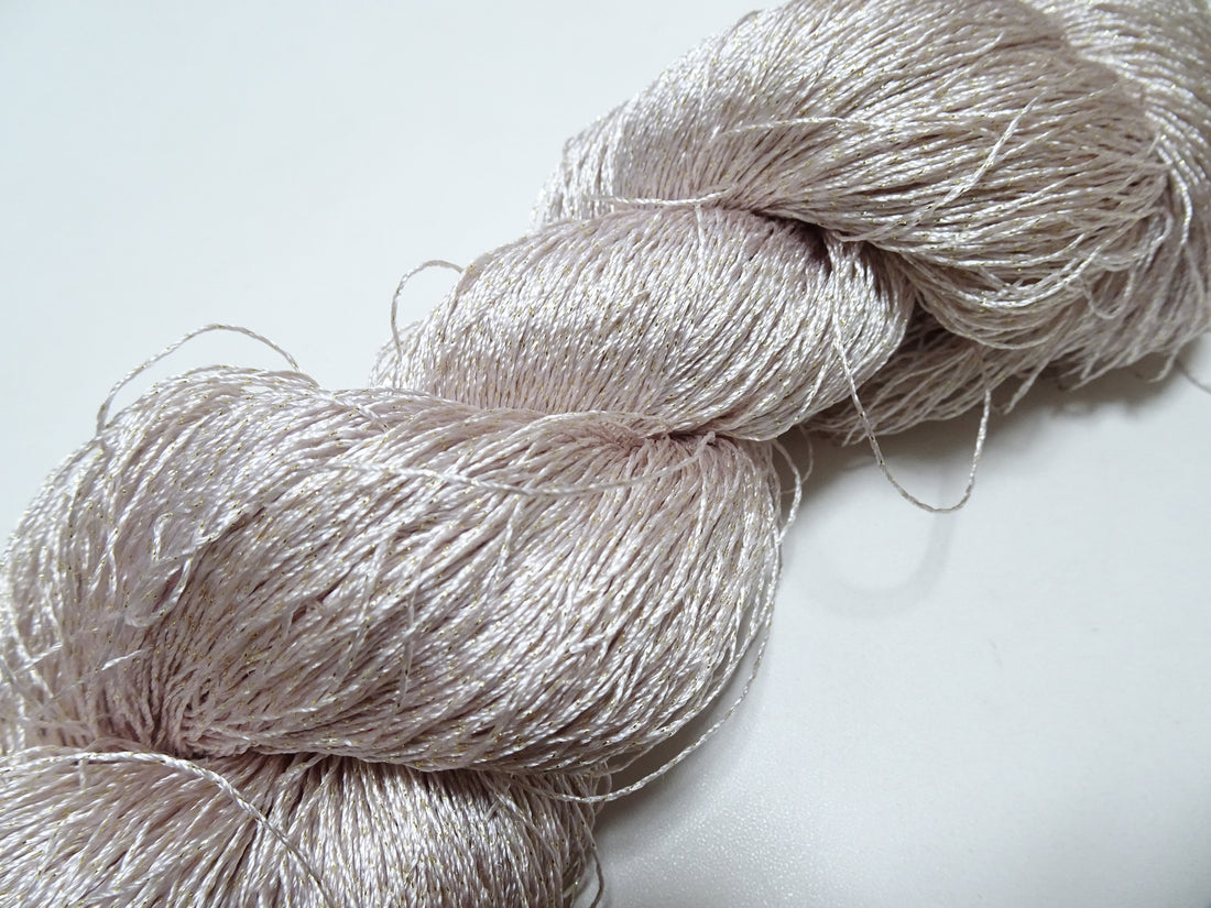 Japanese Vintage High Class Rare Silk Thread Mixture of Gold embroidery 14659