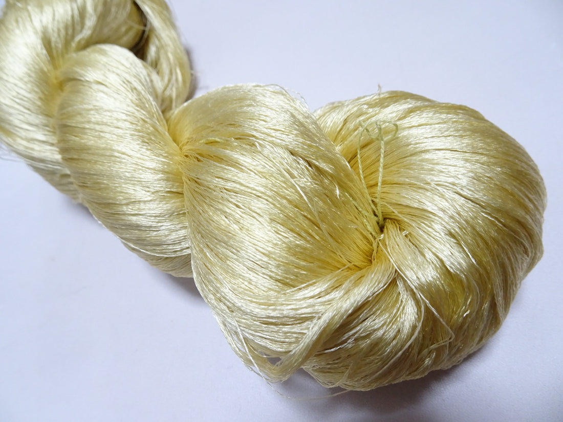 Japanese Vintage Silk Twisted Thread Embroidery 19836