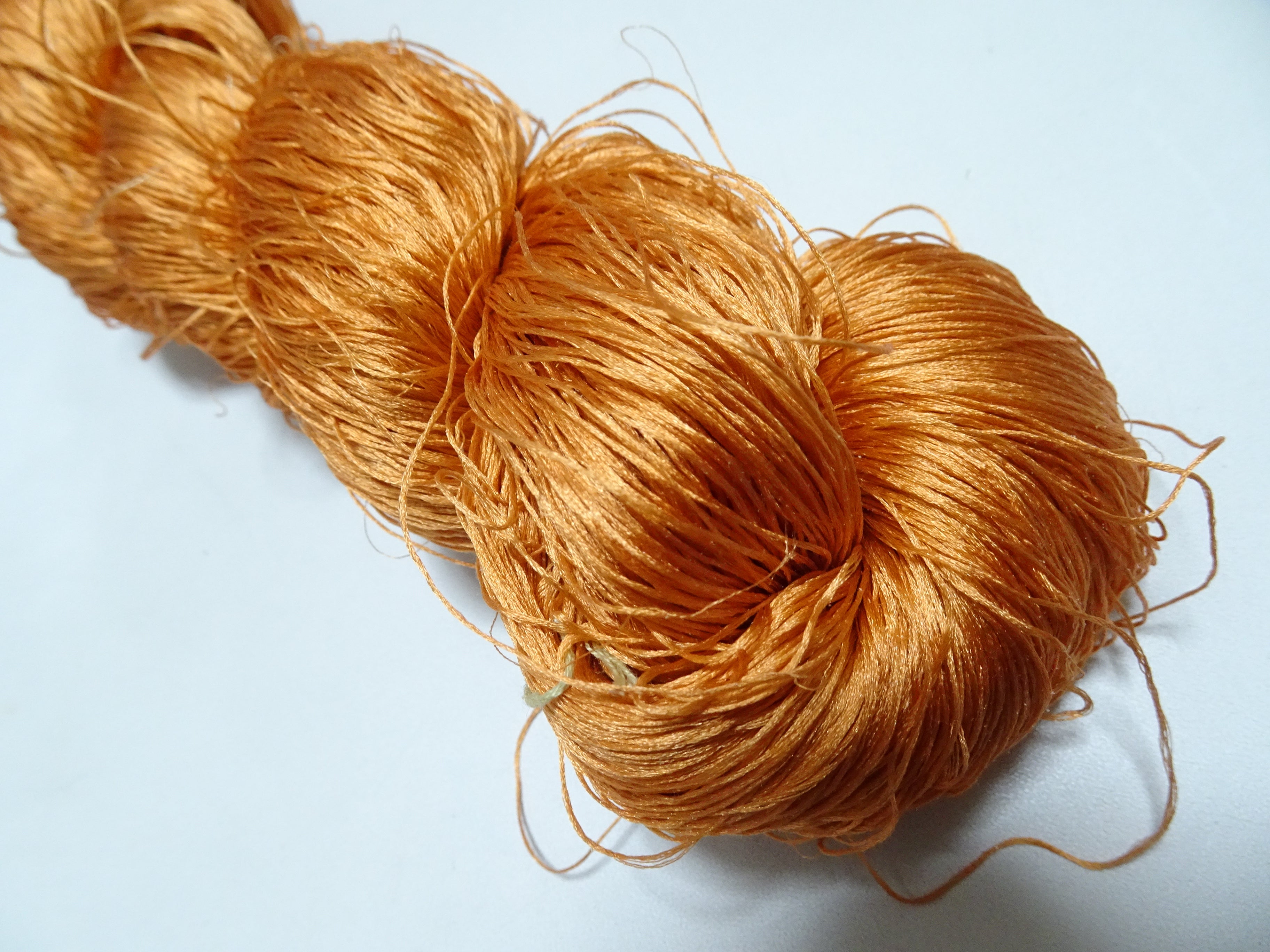 Japanese Vintage 6 Loose-Twist Silk Threads 19370