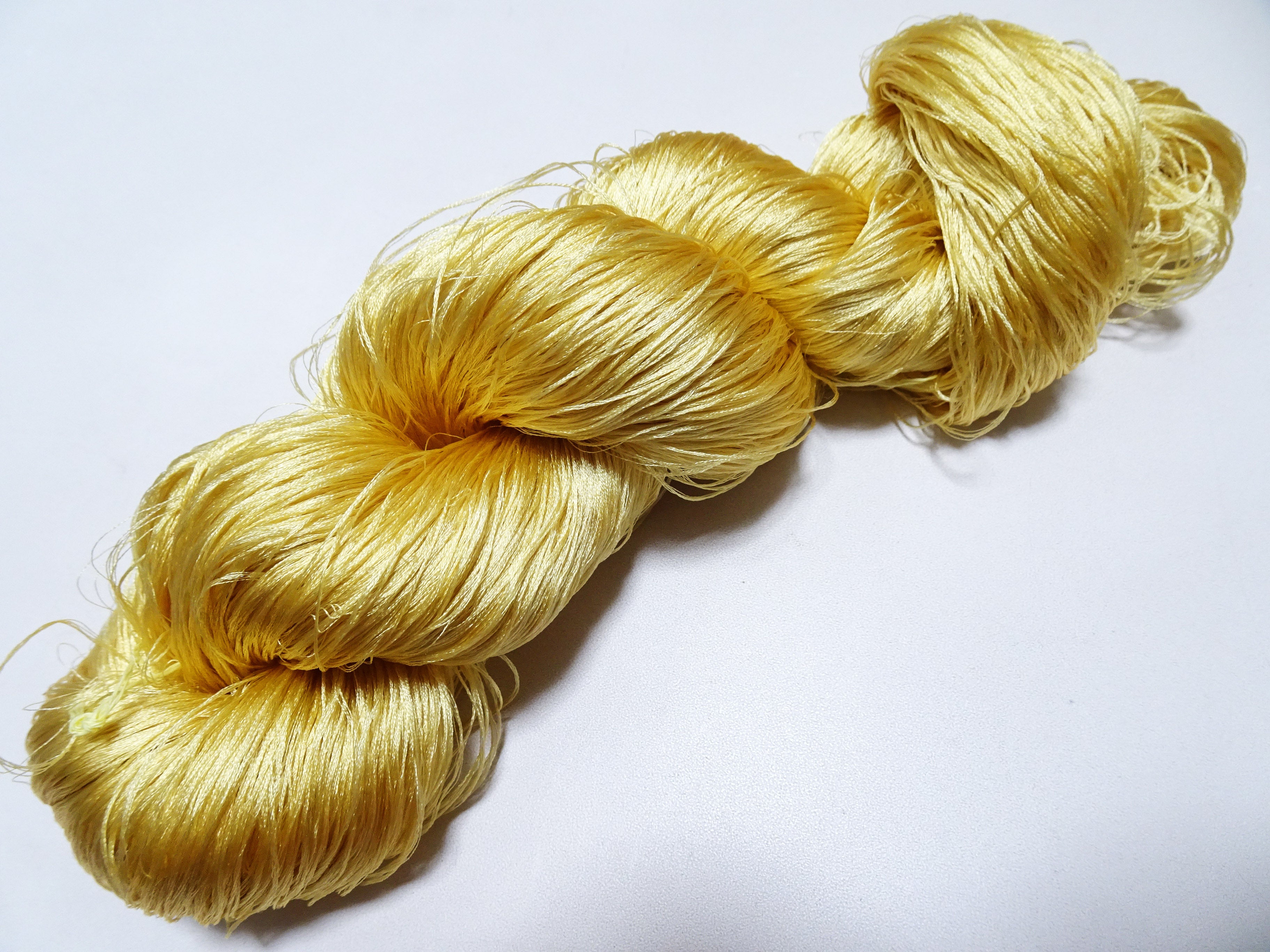 Japanese Vintage 6 Loose-Twist Silk Threads 19371