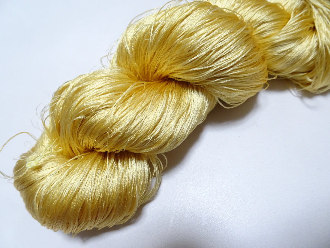 Japanese Vintage 6 Loose-Twist Silk Threads 19371