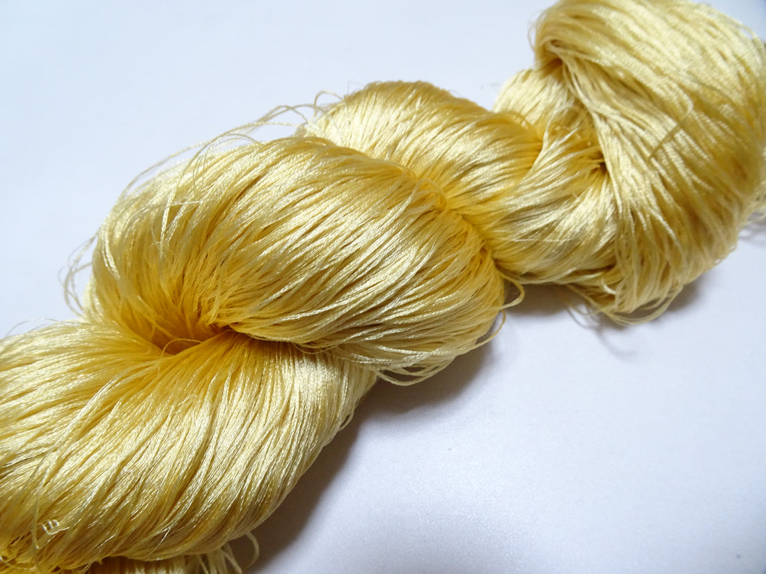 Japanese Vintage 6 Loose-Twist Silk Threads 19371