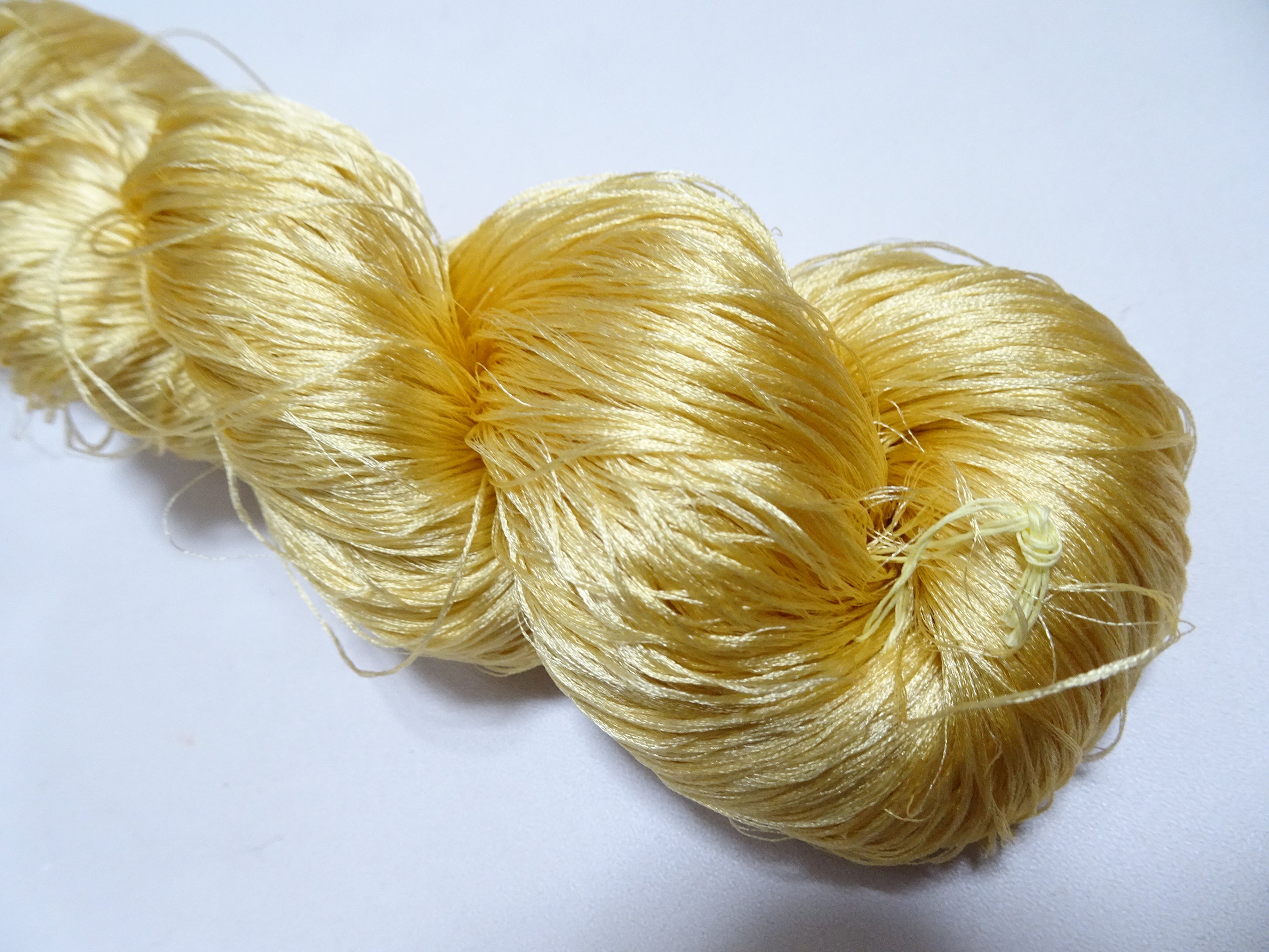 Japanese Vintage 6 Loose-Twist Silk Threads 19371