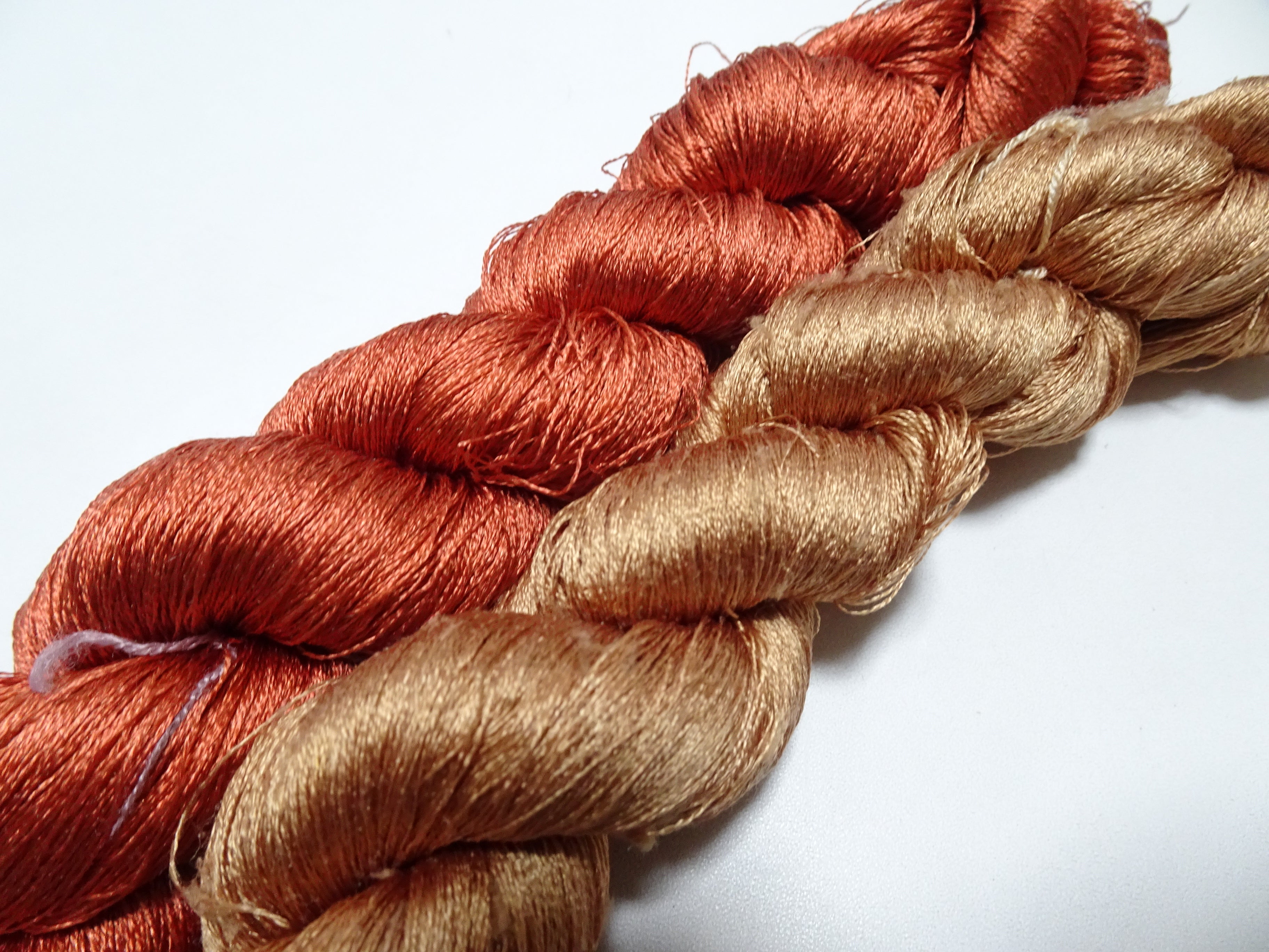 Japanese Vintage Twisted Silk Thread 2sets Embroidery 17397