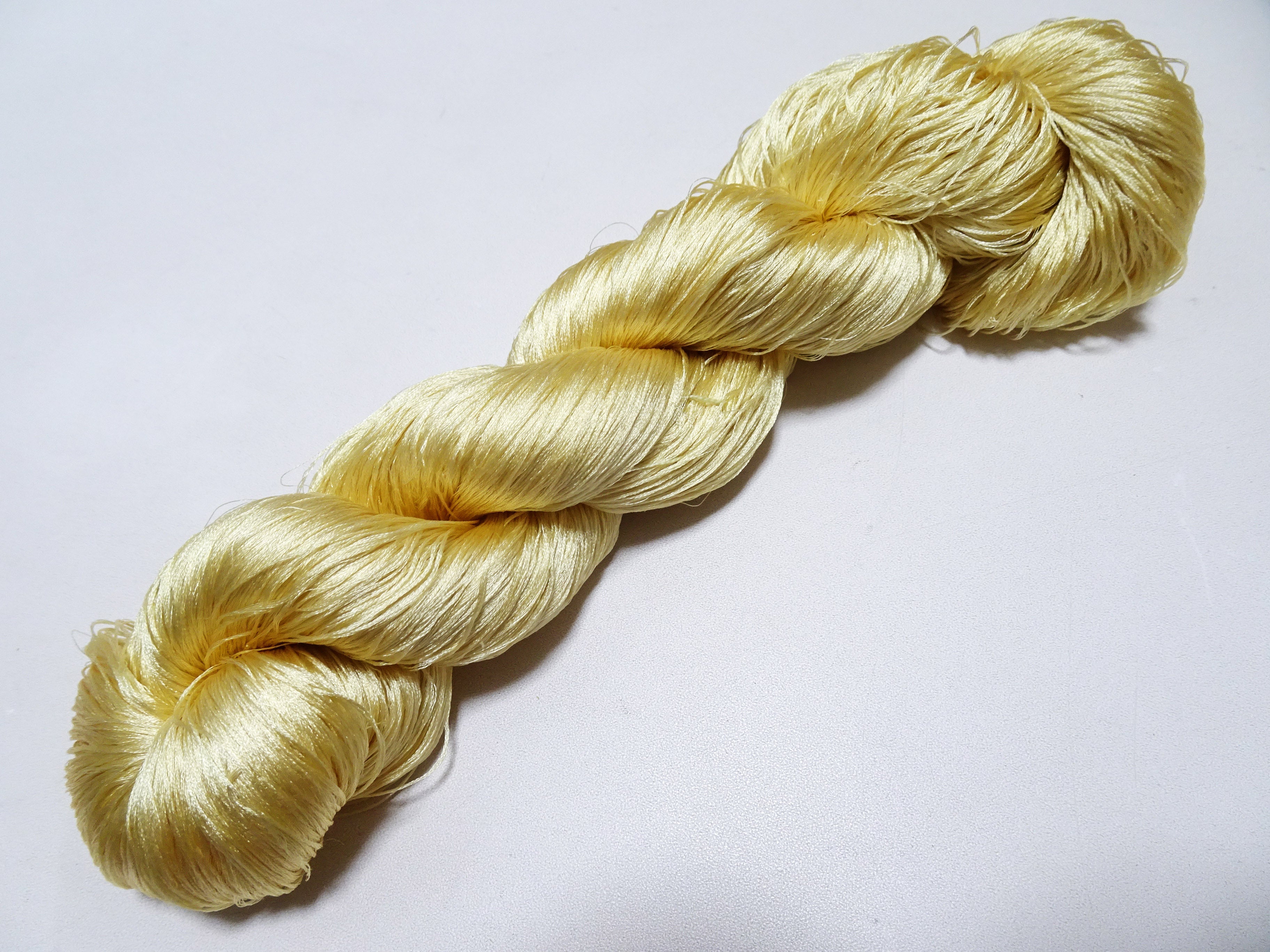 Japanese Vintage 6 Loose-Twist Silk Threads 19373