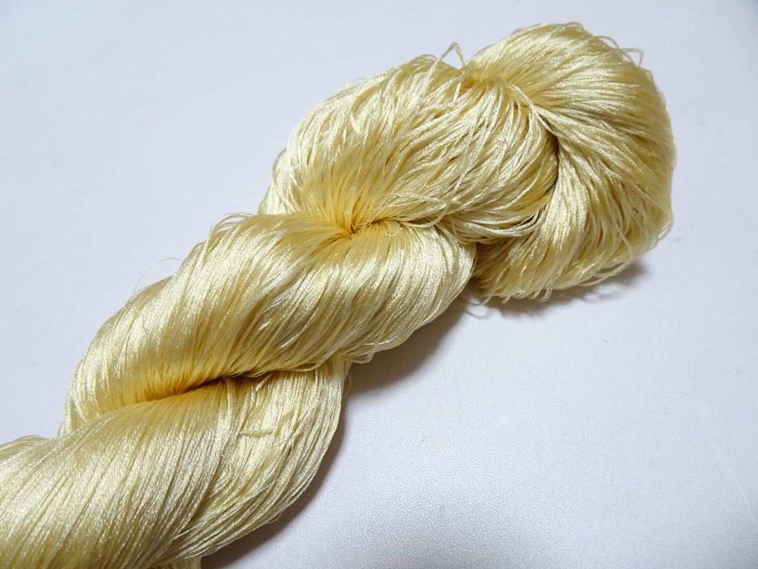 Japanese Vintage 6 Loose-Twist Silk Threads 19373