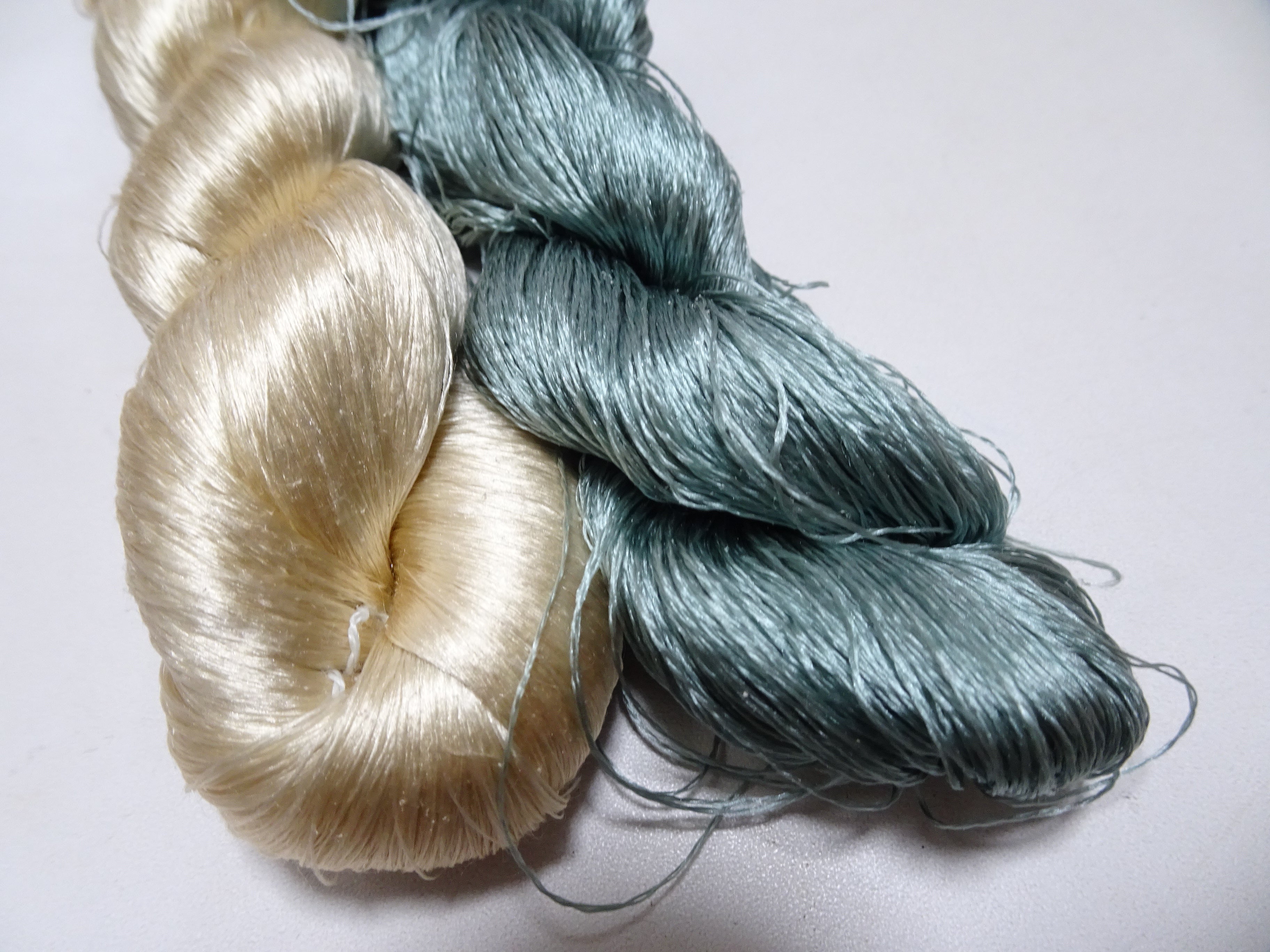 Japanese Vintage Twisted Silk Thread 2sets Embroidery 17399