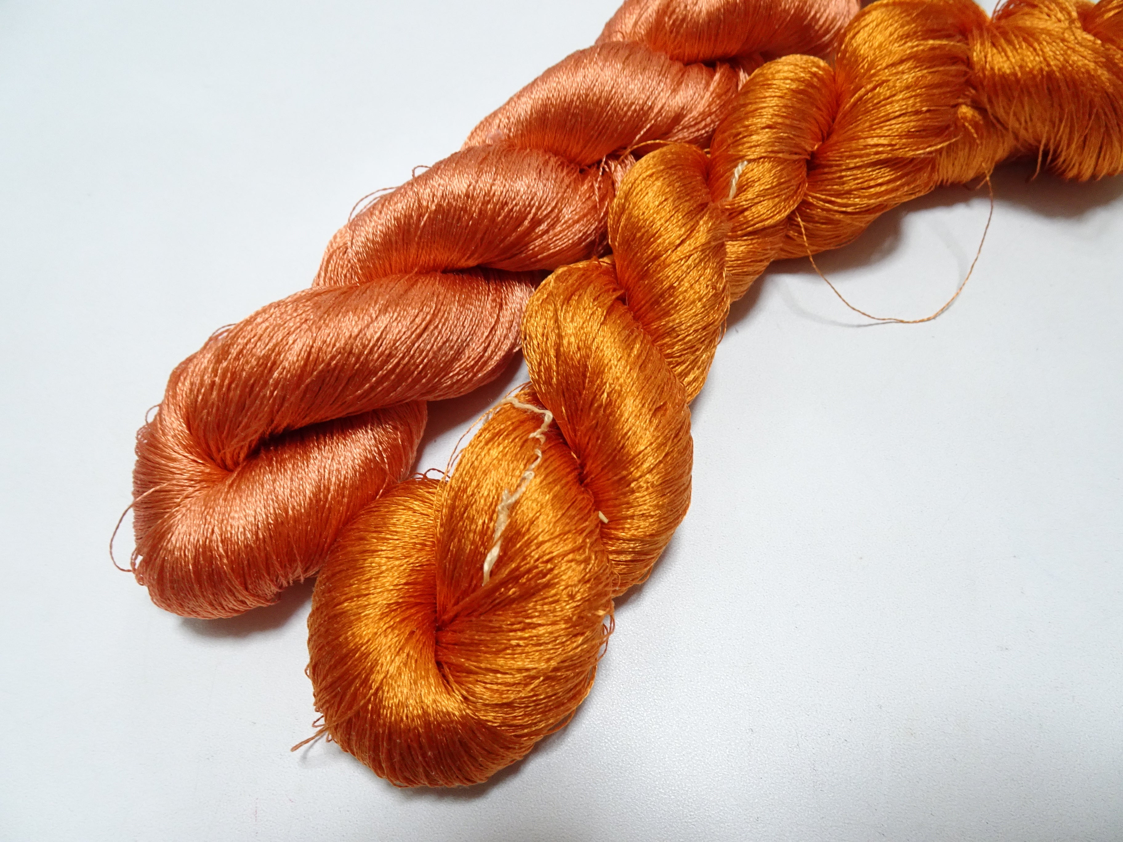 Japanese Vintage Twisted Silk Thread 2sets Embroidery 17400