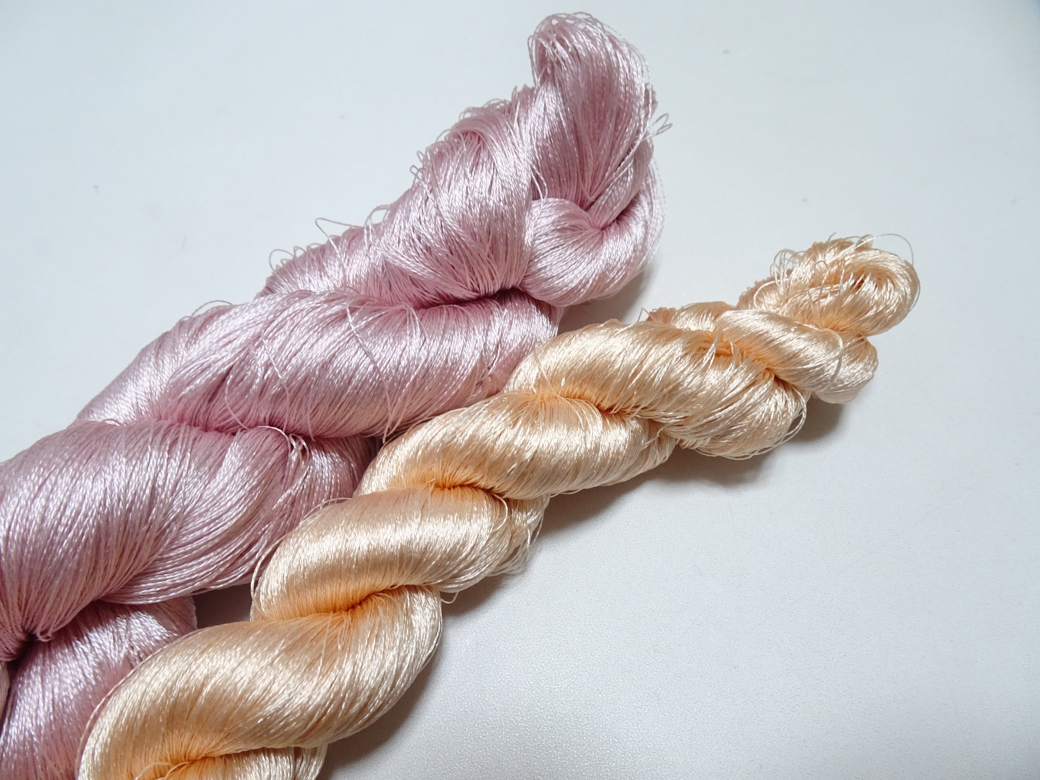 Japanese Vintage Twisted Silk Thread 2sets Embroidery 17401