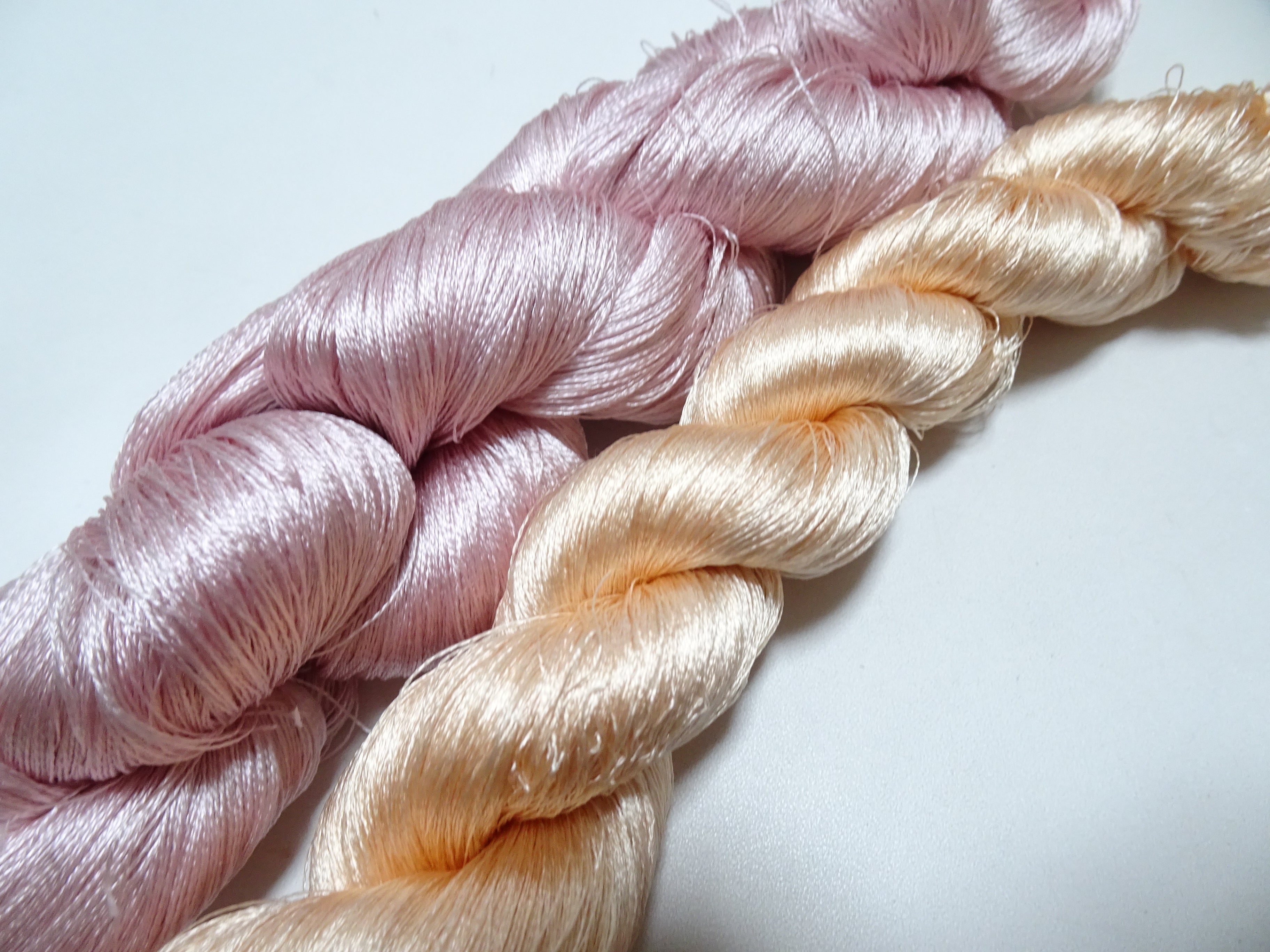 Japanese Vintage Twisted Silk Thread 2sets Embroidery 17401