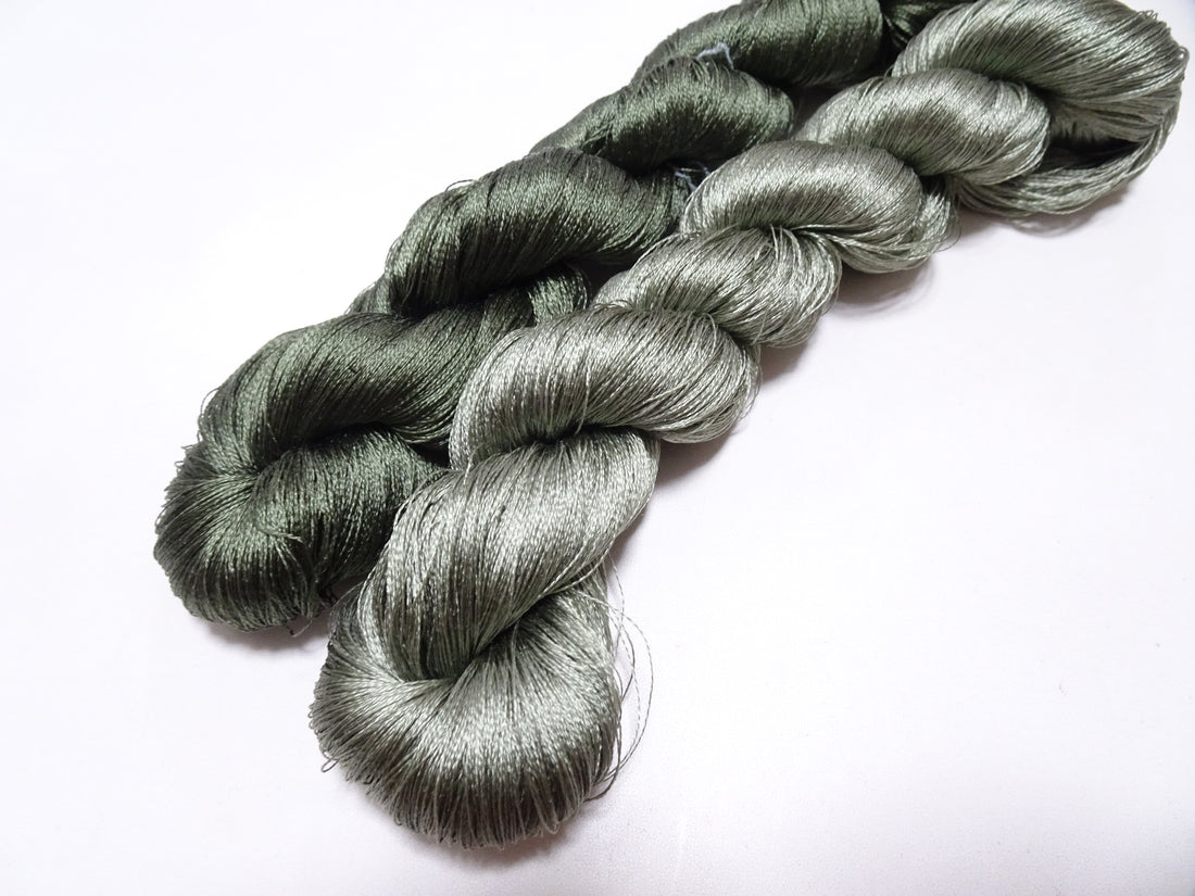 Japanese Vintage Twisted Silk Thread 2sets Embroidery 17402