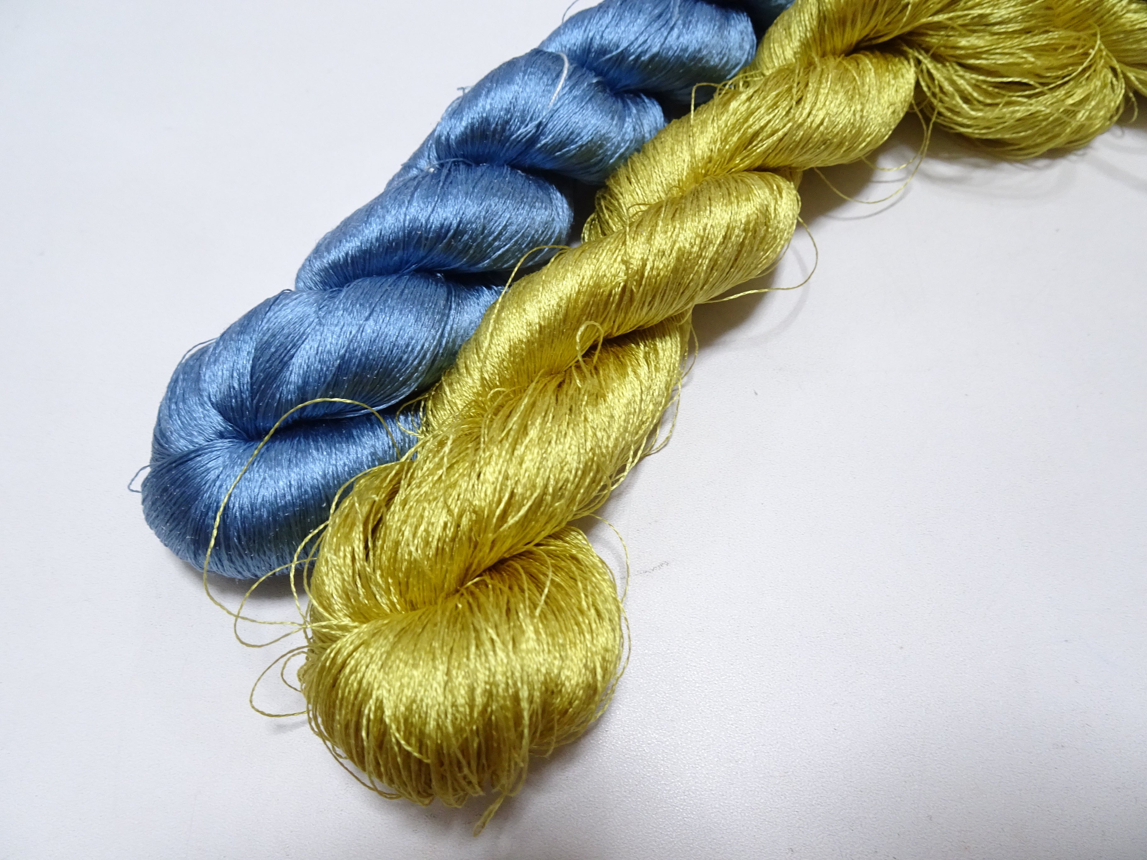 Japanese Vintage Twisted Silk Thread 2sets Embroidery 17403