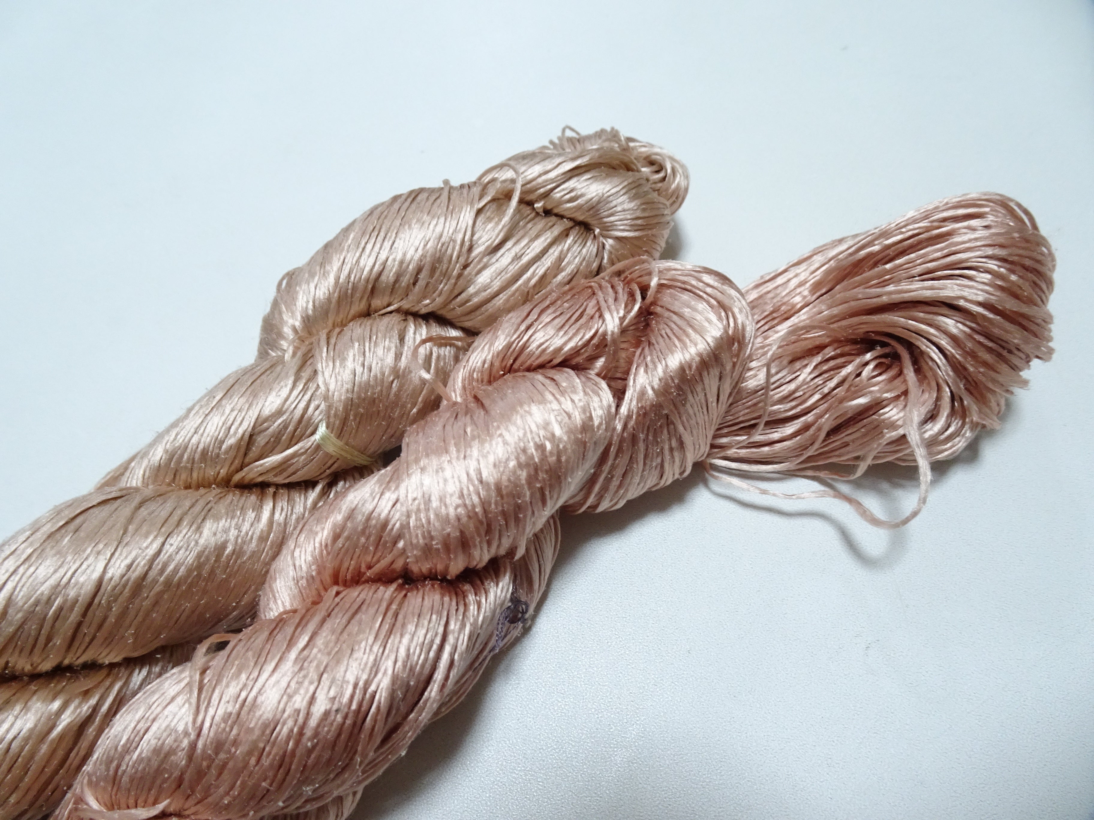 Japanese Vintage Loose Twisted Silk Thread 2sets Embroidery 18253