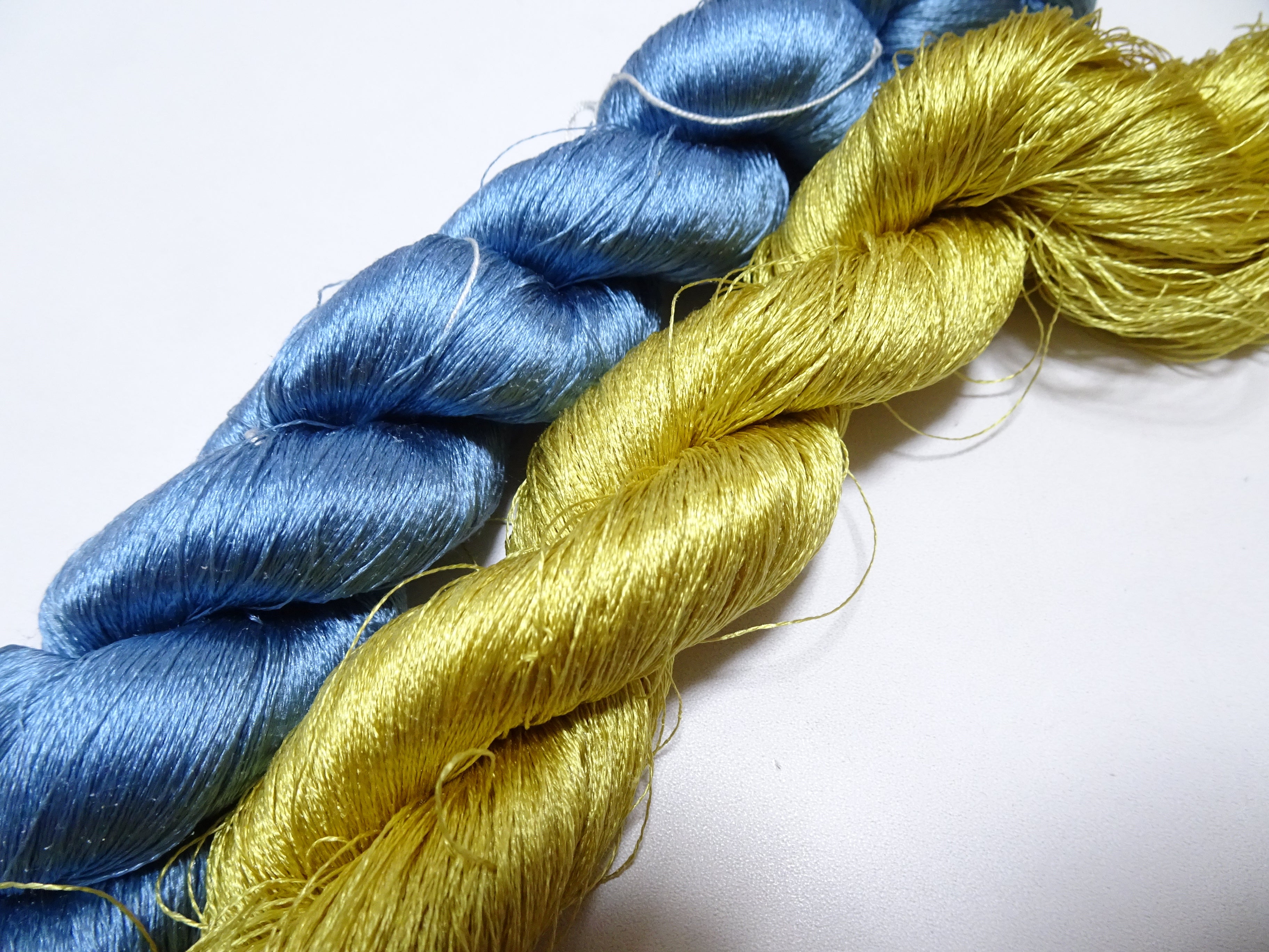 Japanese Vintage Twisted Silk Thread 2sets Embroidery 17403