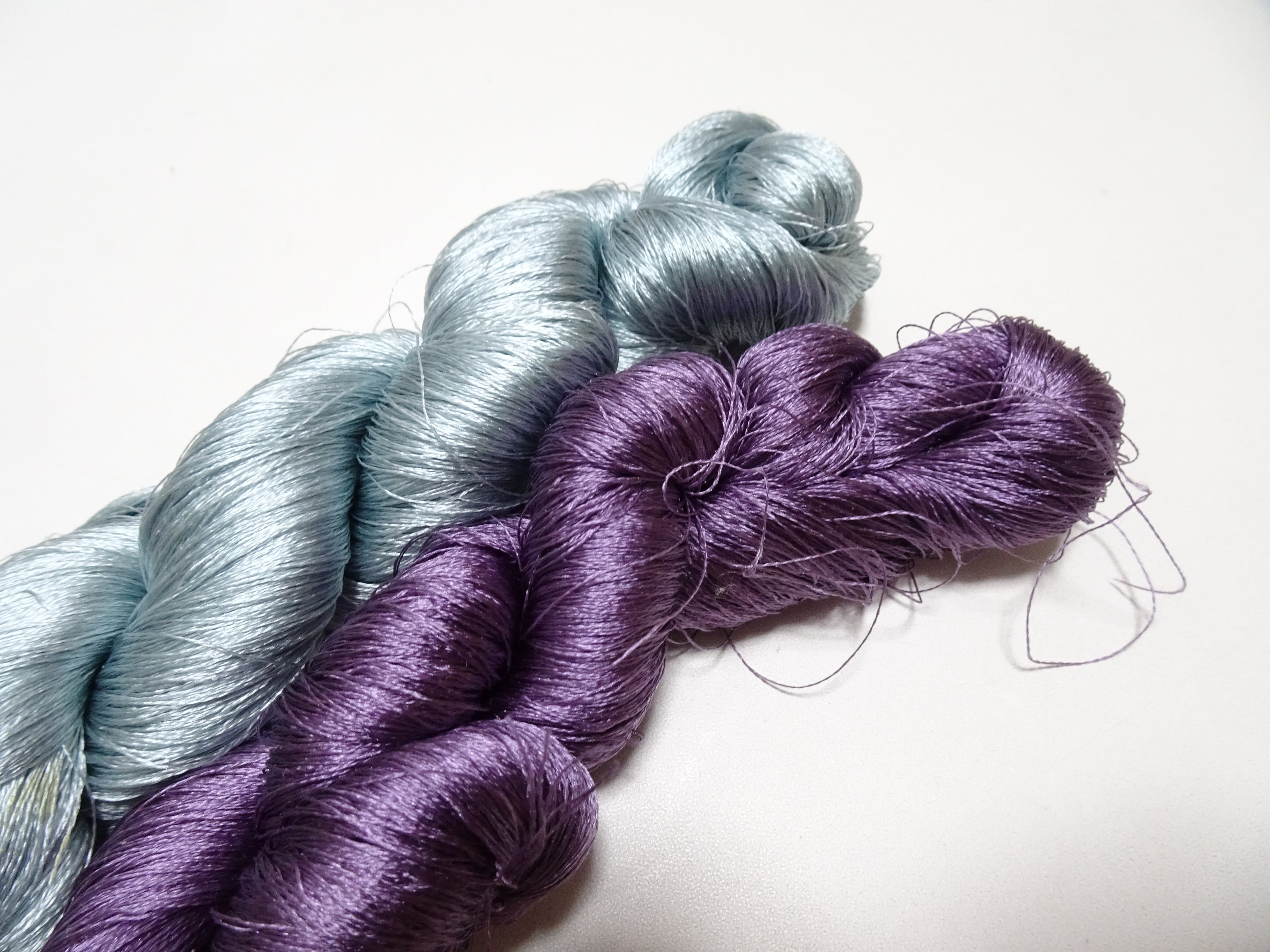 Japanese Vintage Twisted Silk Thread 2sets Embroidery 17404