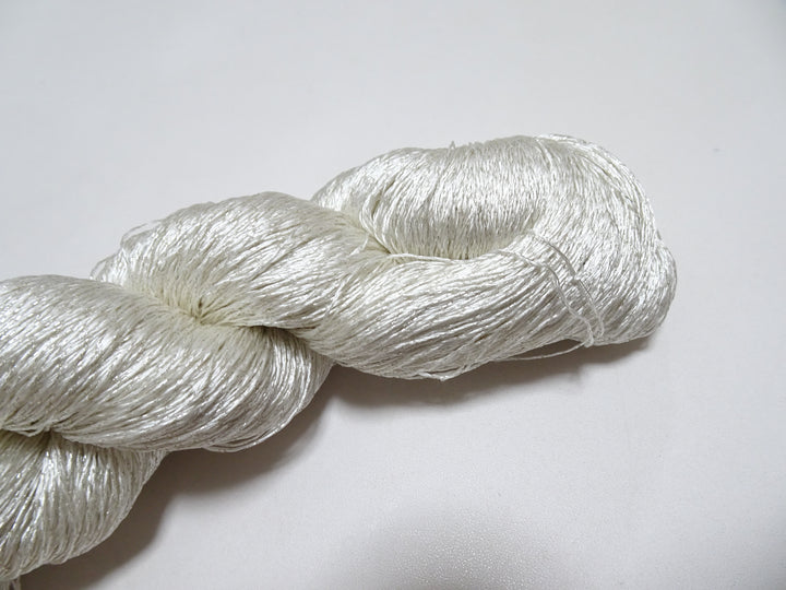 Japanese Vintage High Class Rare Silk Thread Mixture of Silver embroidery 14668