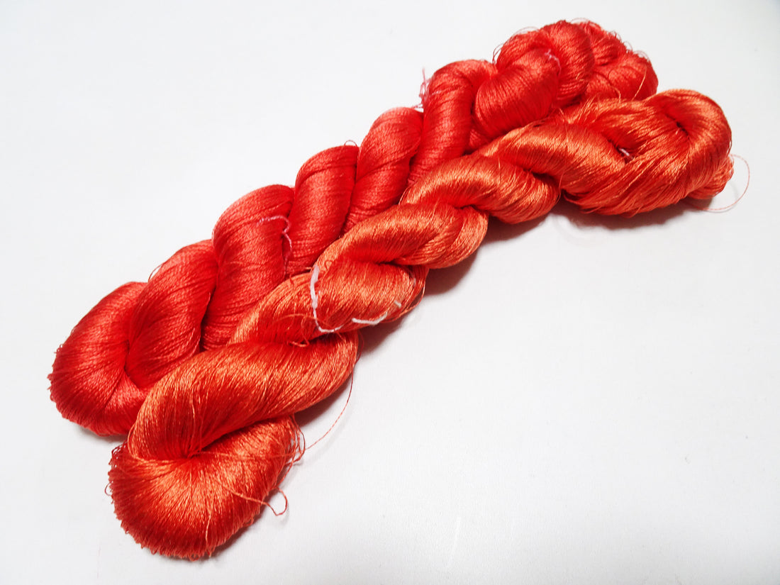 Japanese Vintage Twisted Silk Thread 2sets Embroidery 17405
