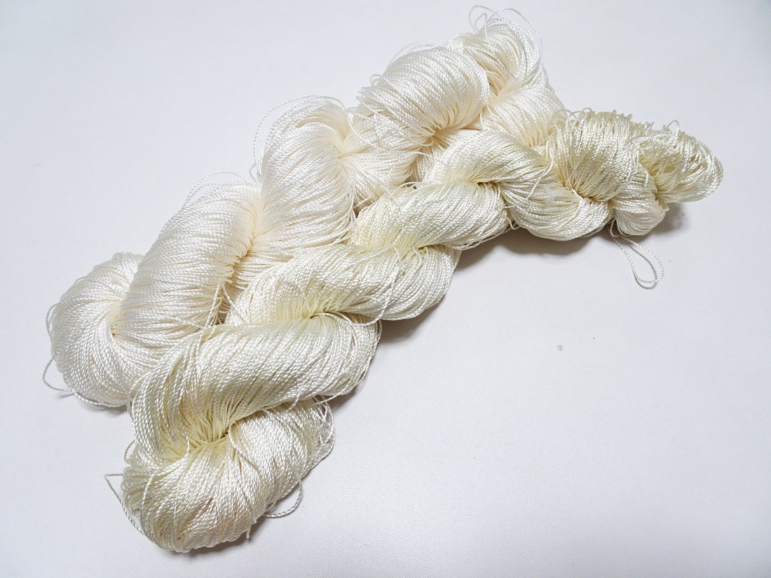 Japanese Vintage Strong Twisted Silk Thread 2sets Embroidery & Weaving 14503