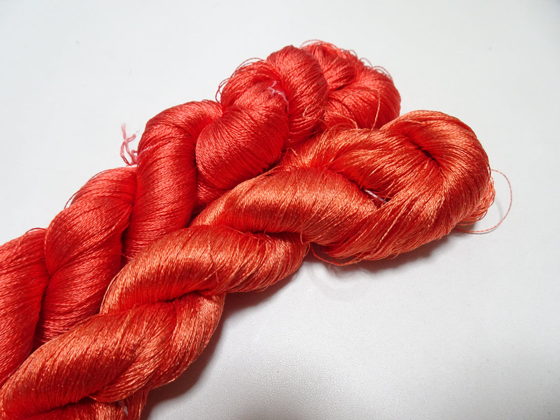 Japanese Vintage Twisted Silk Thread 2sets Embroidery 17405
