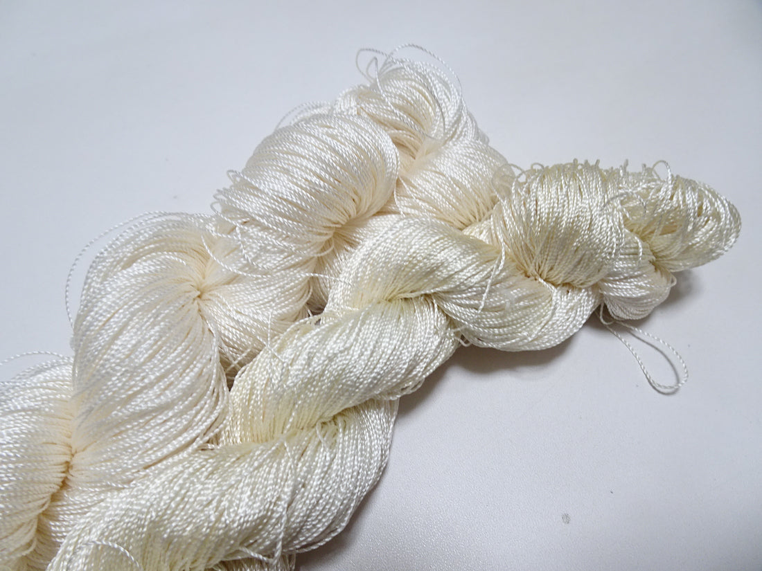 Japanese Vintage Strong Twisted Silk Thread 2sets Embroidery & Weaving 14503