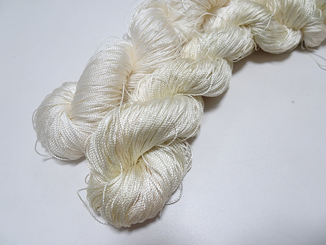 Japanese Vintage Strong Twisted Silk Thread 2sets Embroidery & Weaving 14503