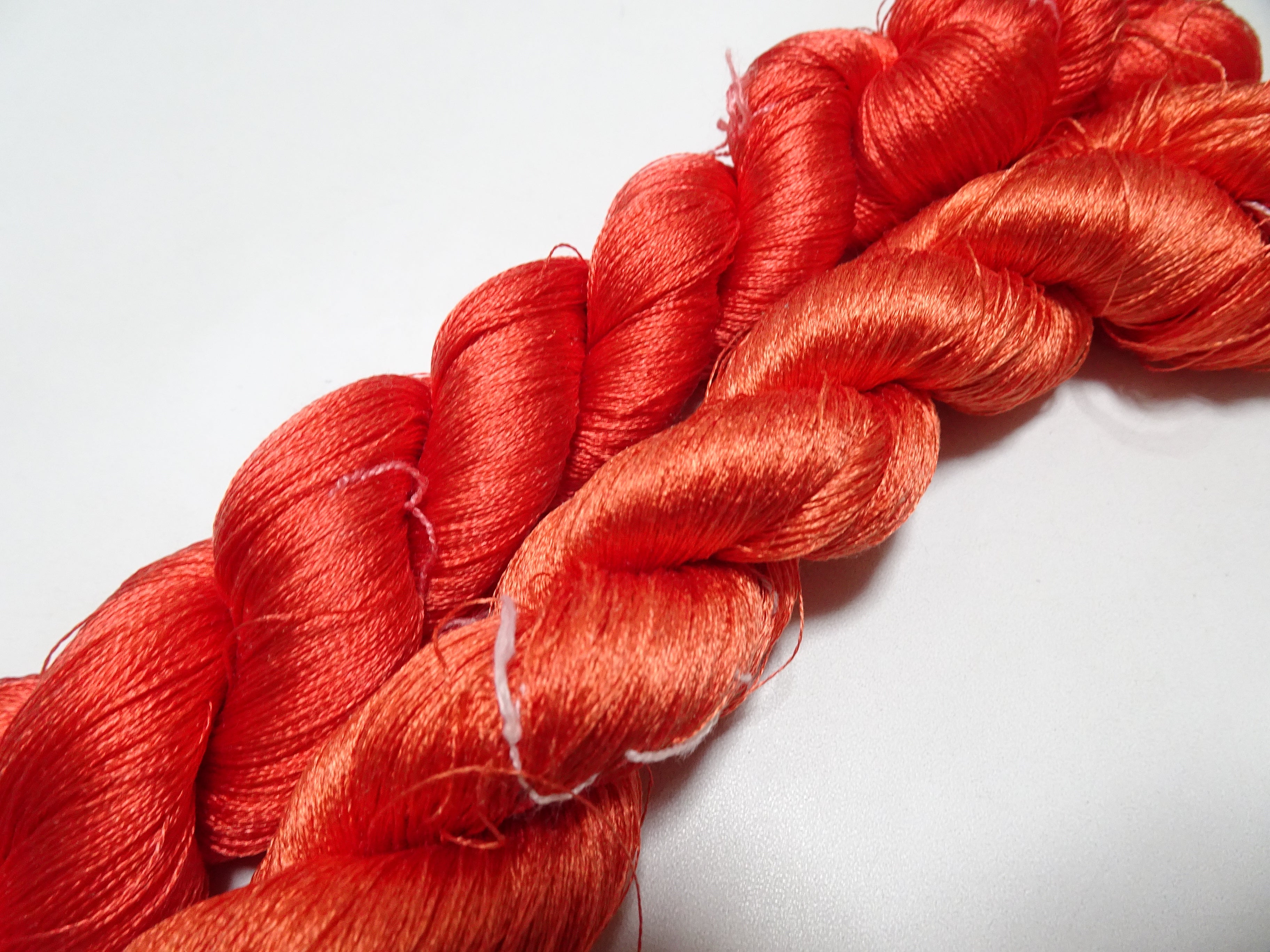 Japanese Vintage Twisted Silk Thread 2sets Embroidery 17405