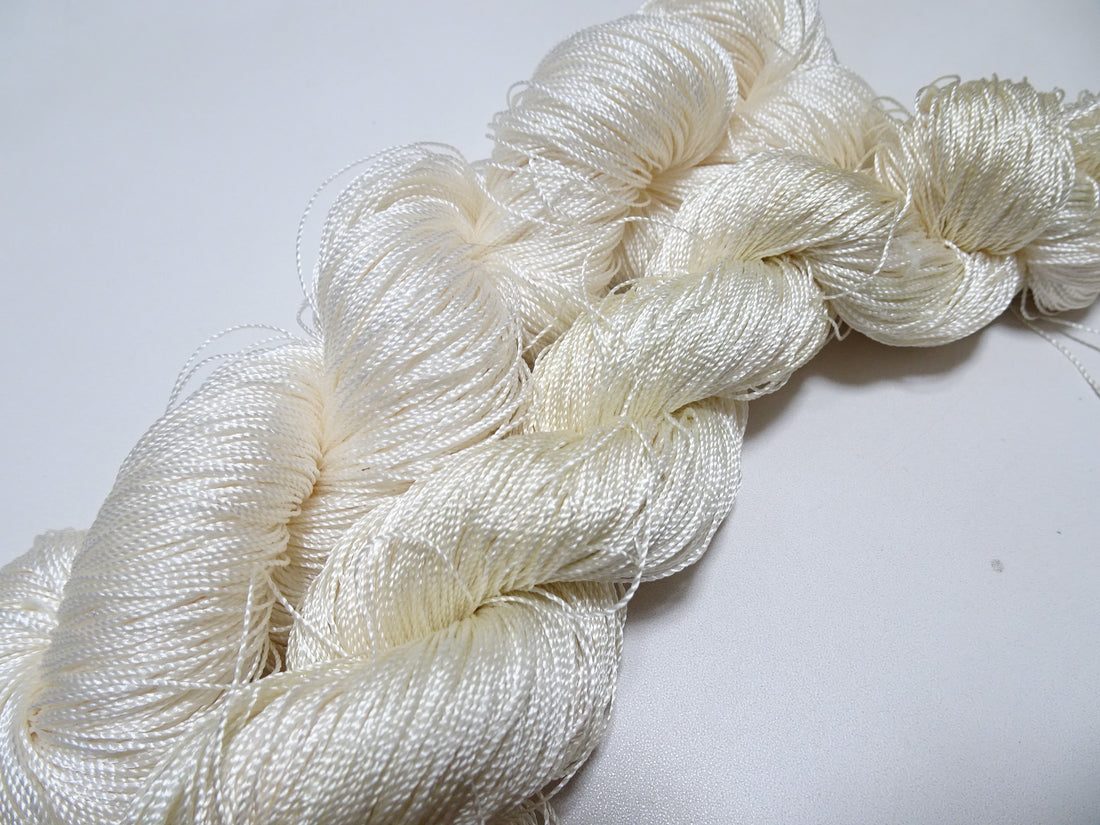 Japanese Vintage Strong Twisted Silk Thread 2sets Embroidery & Weaving 14503