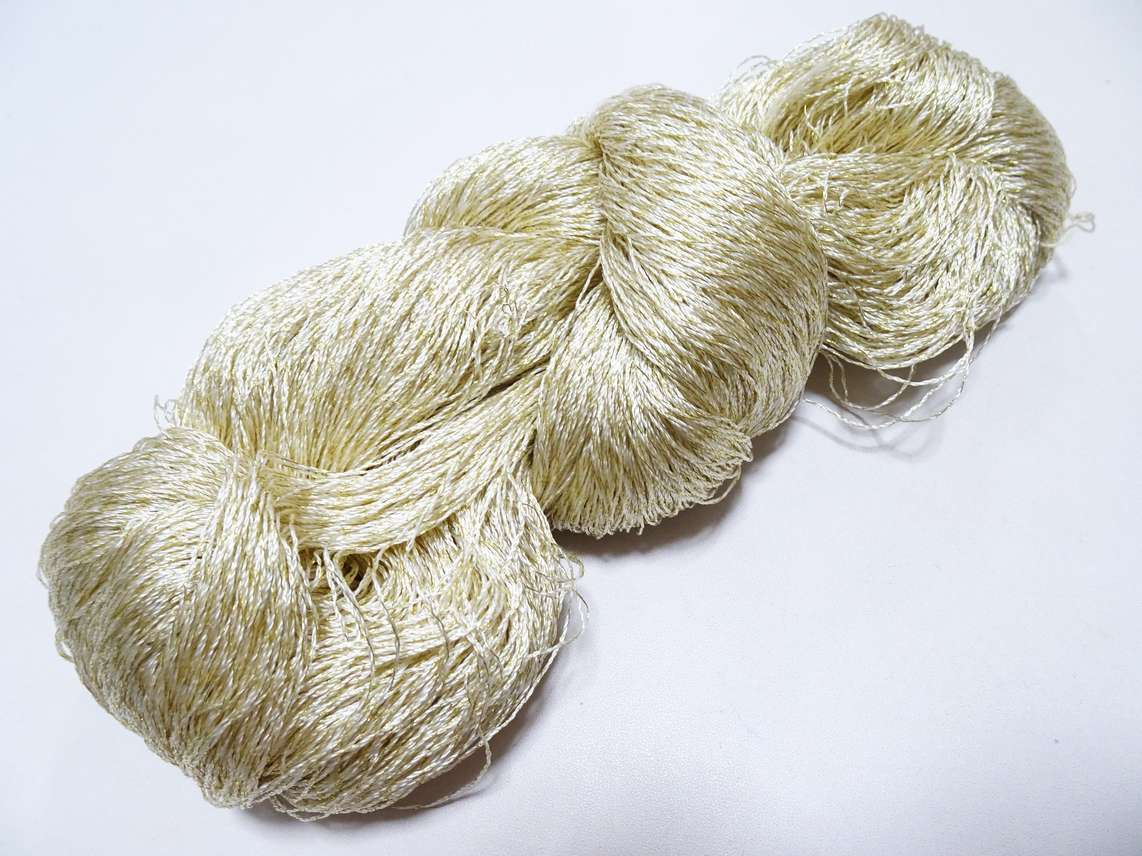 Japanese Vintage High Class Rare Silk Thread Mixture of Gold embroidery 16164