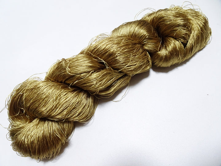 Japanese Vintage Loose Twisted Silk Thread Embroidery 19381