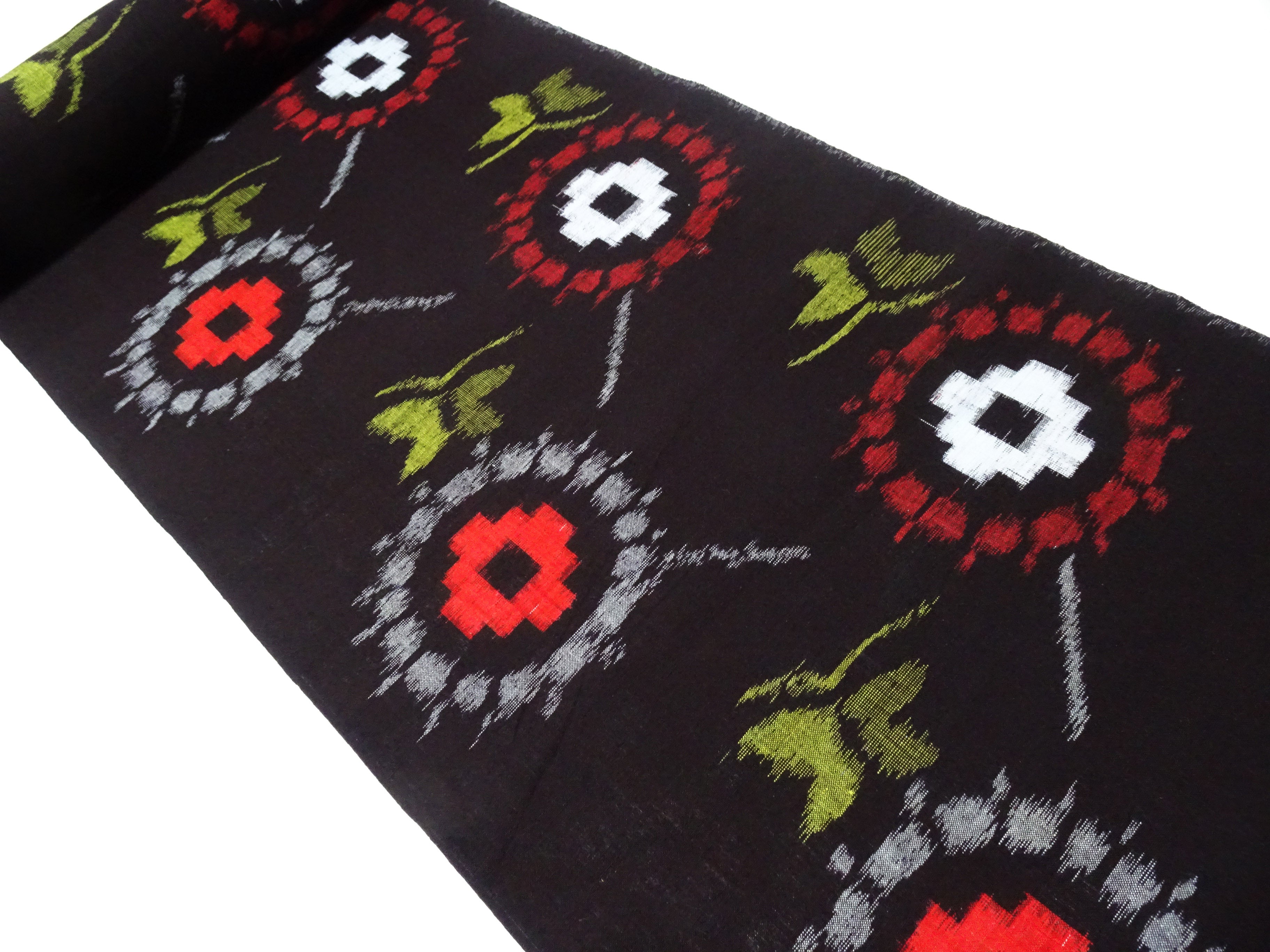 Japanese Vintage Cotton Bolts Kurume Kasuri  115172