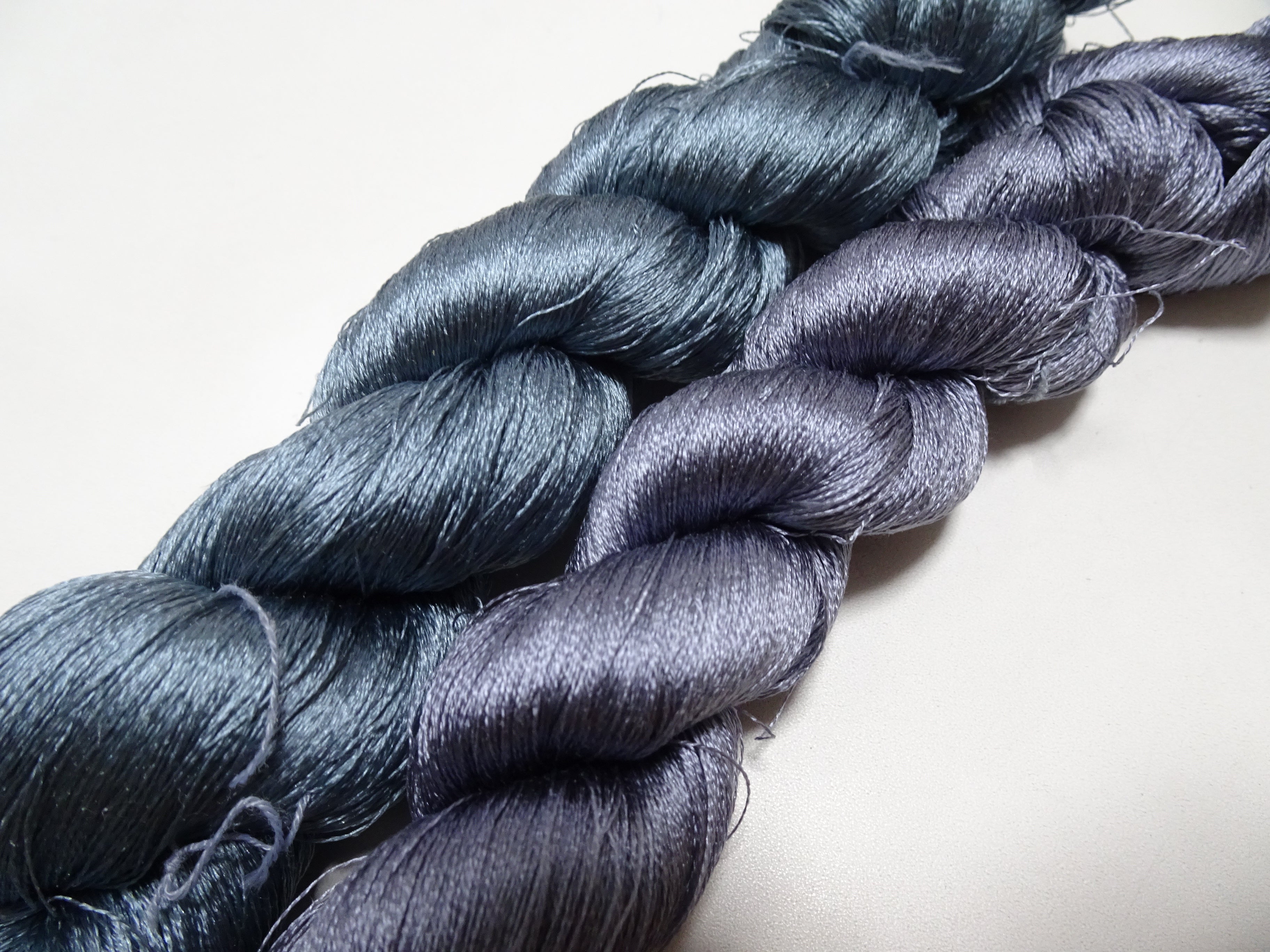 Japanese Vintage Twisted Silk Thread 2sets Embroidery 17406