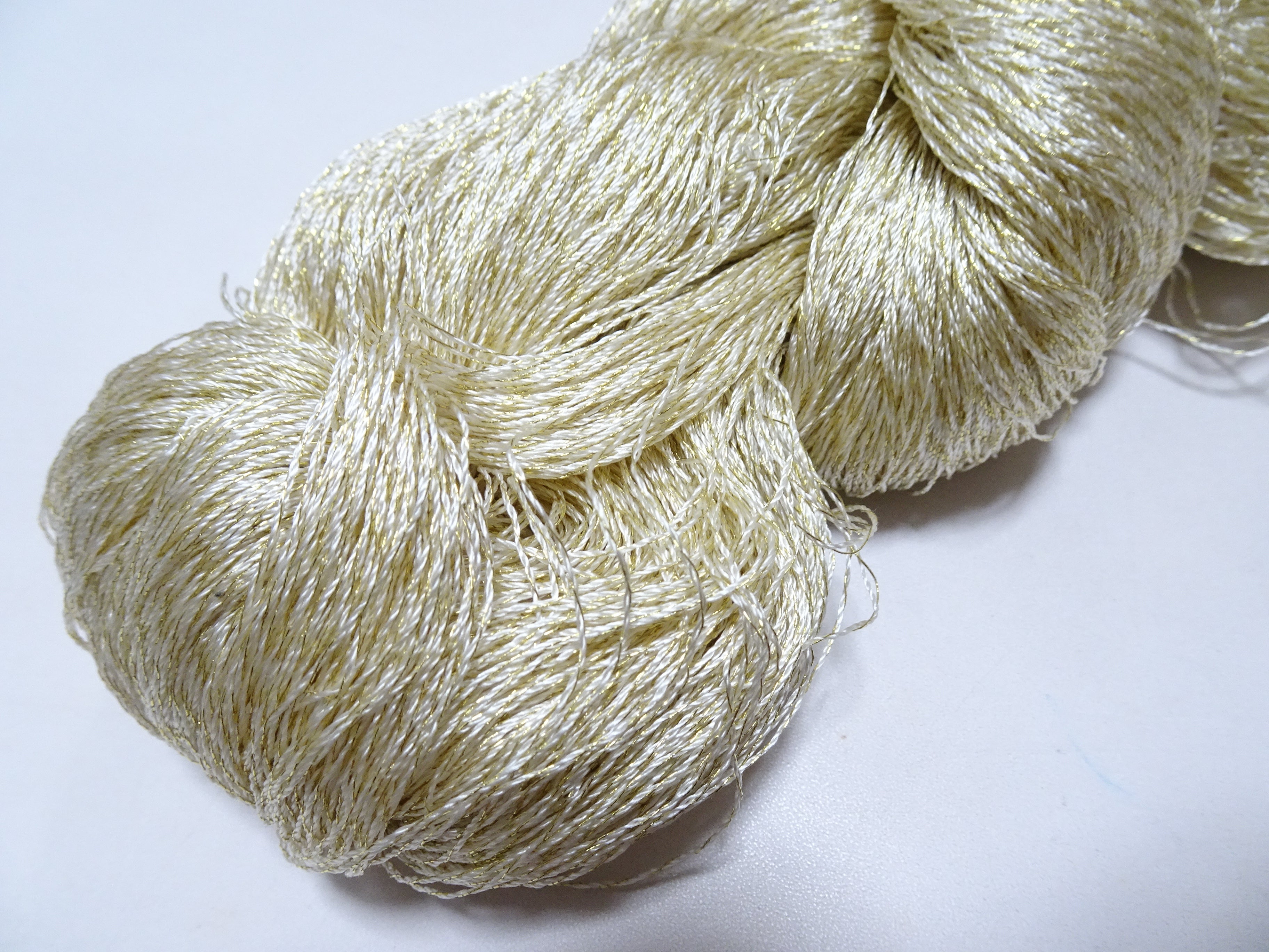 Japanese Vintage High Class Rare Silk Thread Mixture of Gold embroidery 16164
