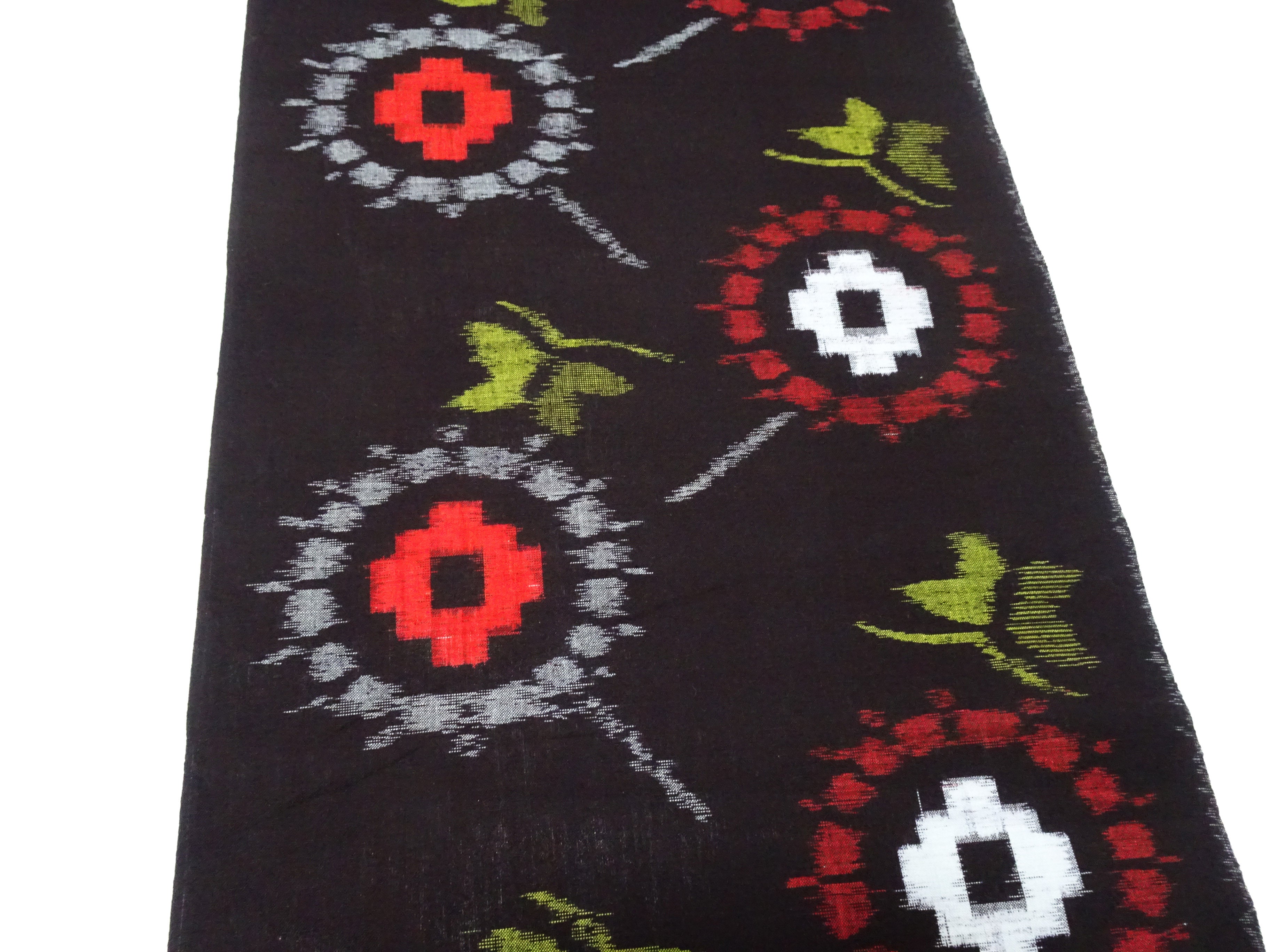 Japanese Vintage Cotton Bolts Kurume Kasuri  115172