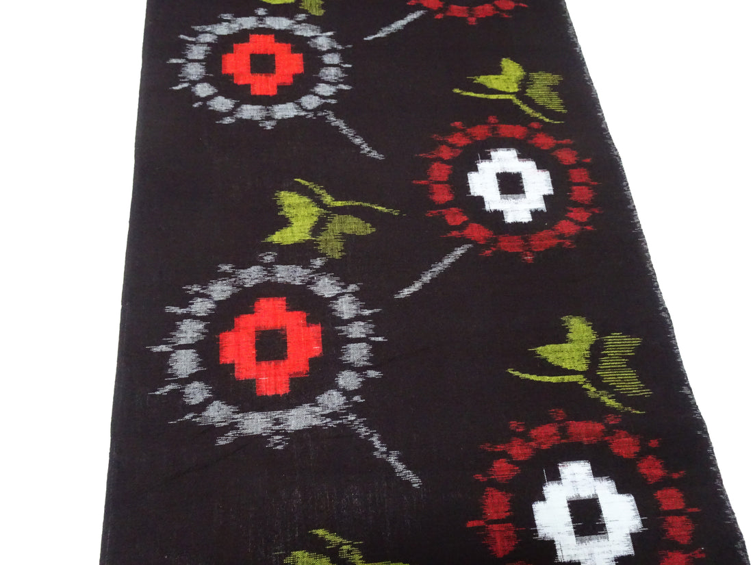 Japanese Vintage Cotton Bolts Kurume Kasuri  115172