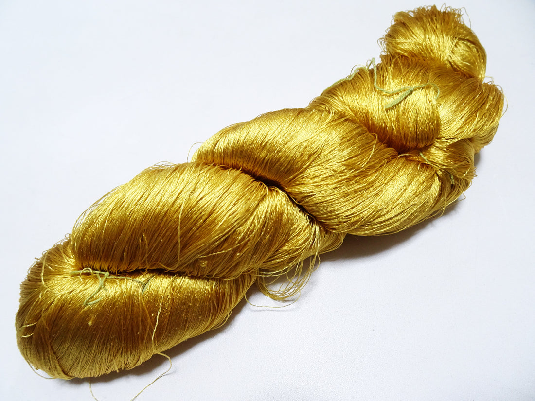 Japanese Vintage Silk Twisted Thread Embroidery 19848