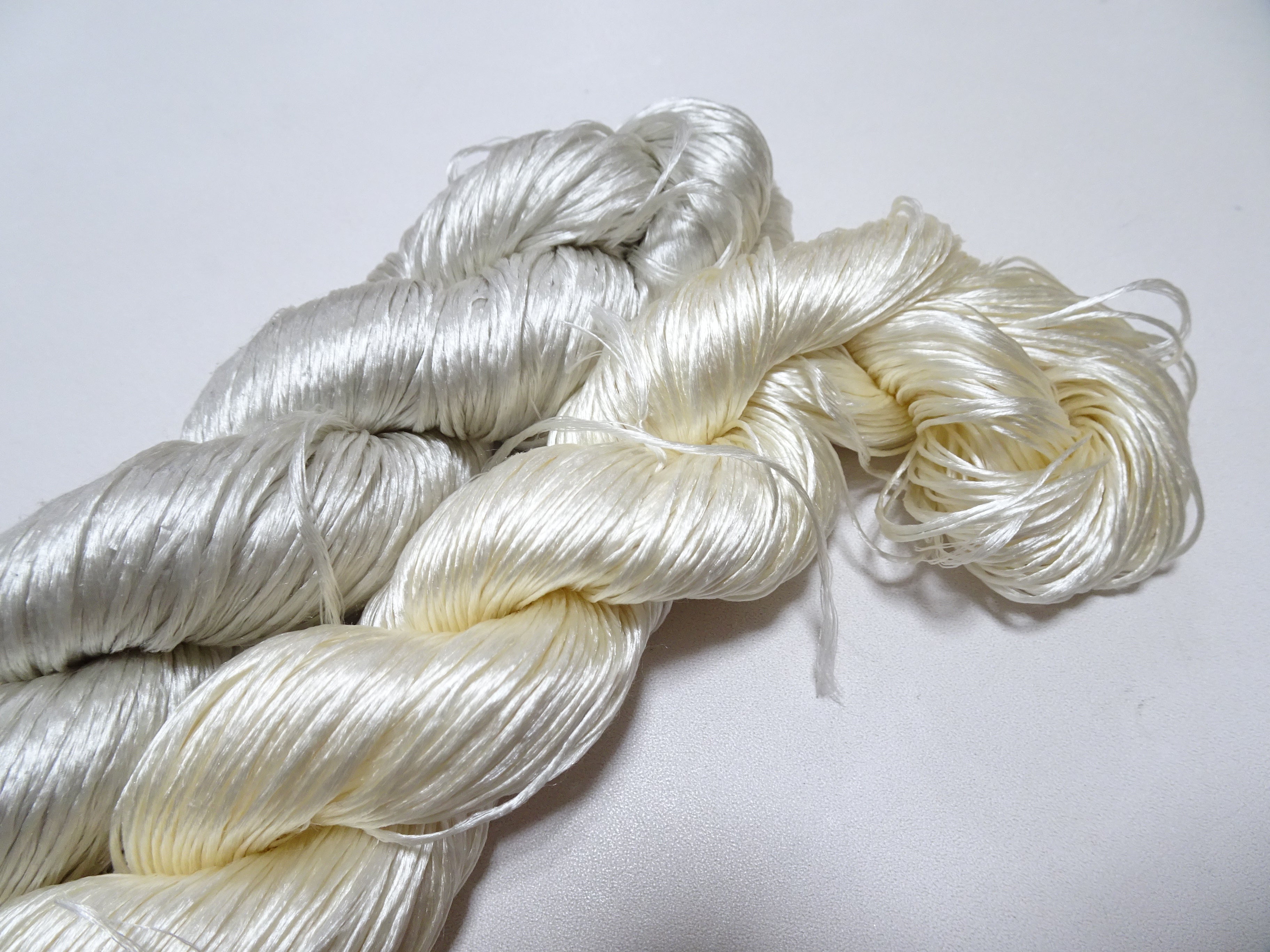 Japanese Vintage Loose Twisted Silk Thread 2sets Embroidery 18257