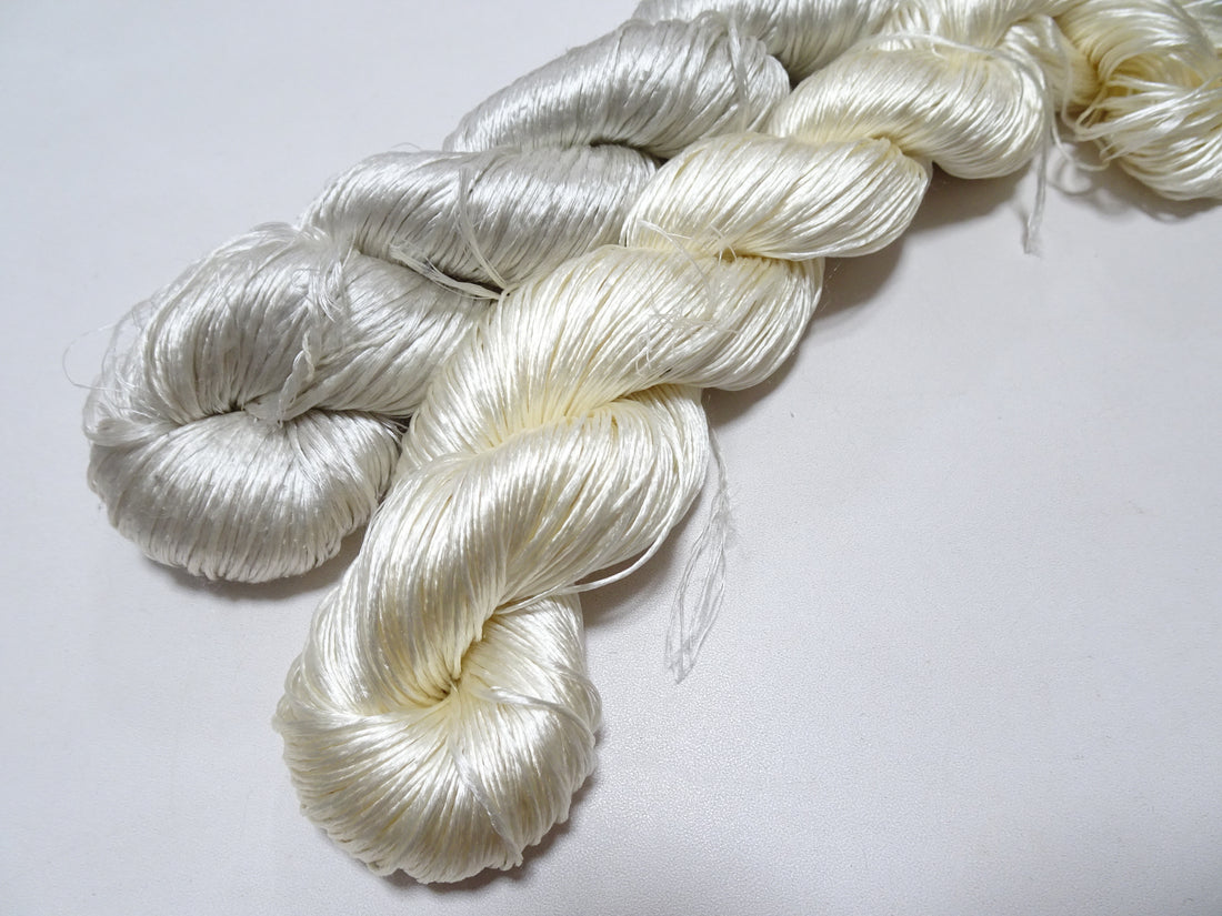 Japanese Vintage Loose Twisted Silk Thread 2sets Embroidery 18257