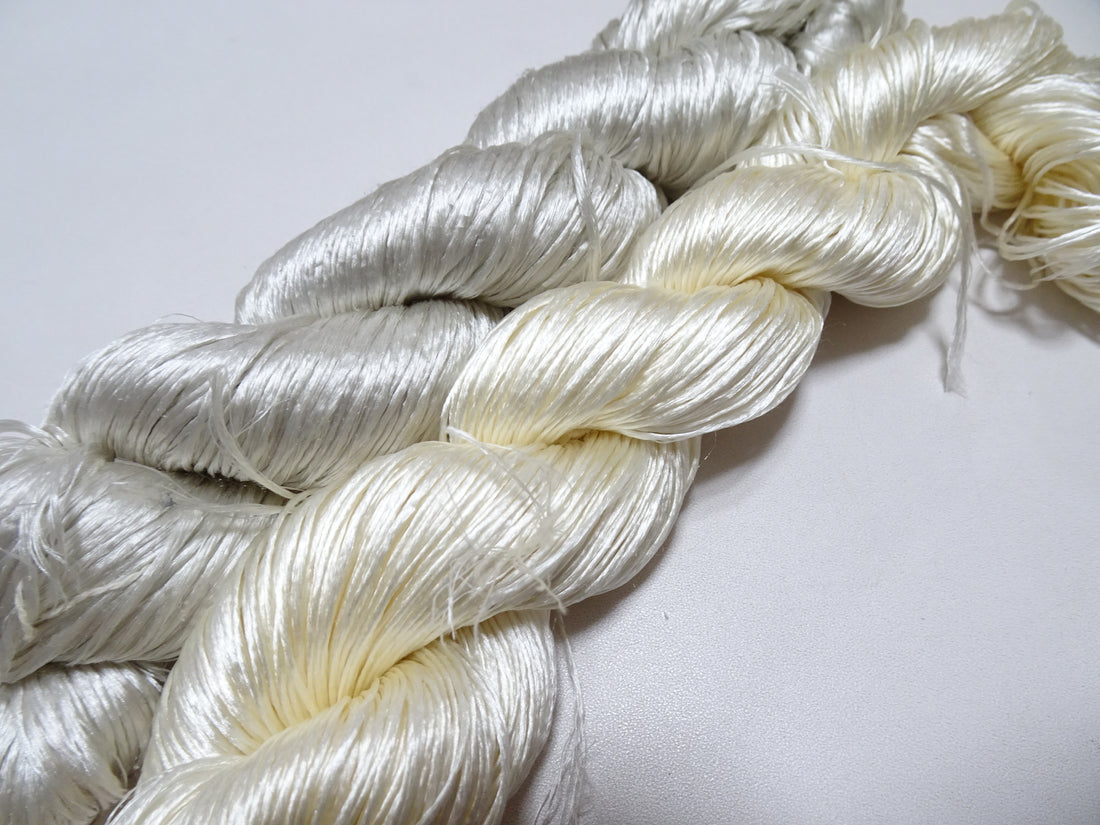 Japanese Vintage Loose Twisted Silk Thread 2sets Embroidery 18257
