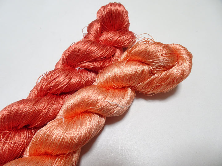 Japanese Vintage Twisted Silk Thread 2sets Embroidery 17408