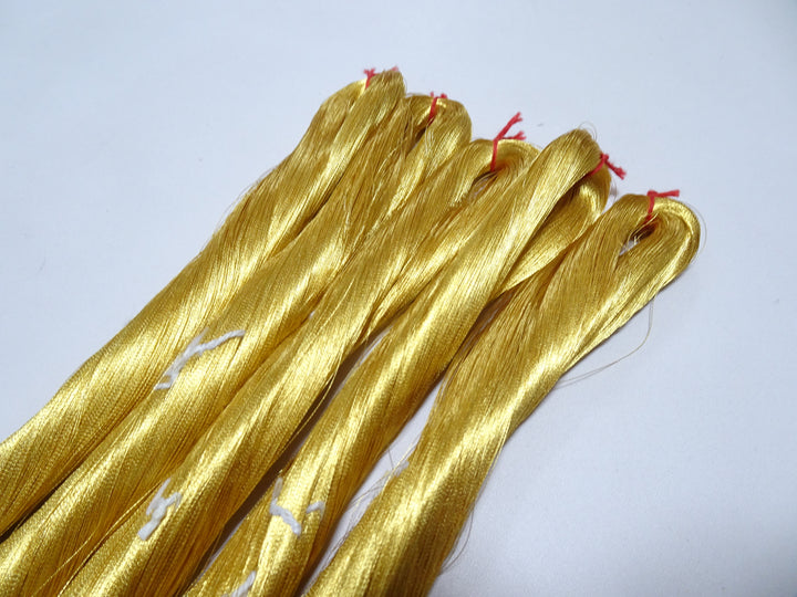 Special price!! Japanese Vintage Superb Gold Leaf Thread 5sets embroidery 5000M  0.16mm 17089