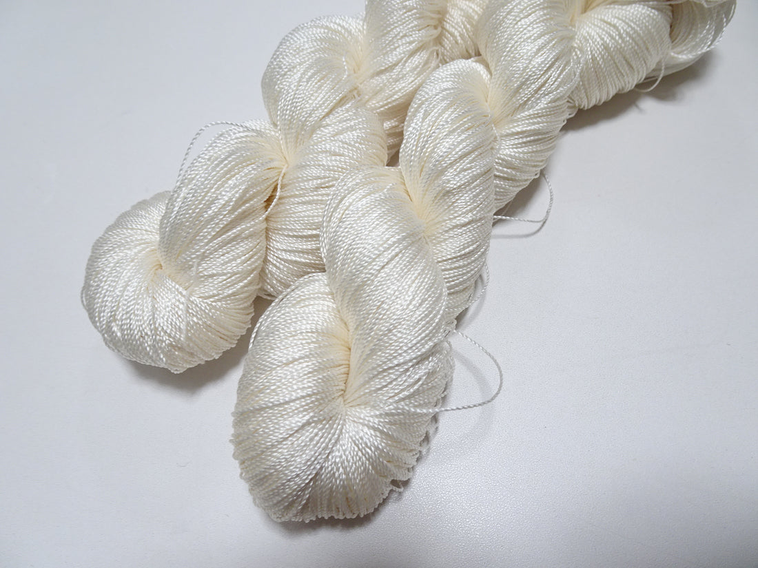 Japanese Vintage Strong Twisted Silk Thread 2sets Embroidery & Weaving 14506