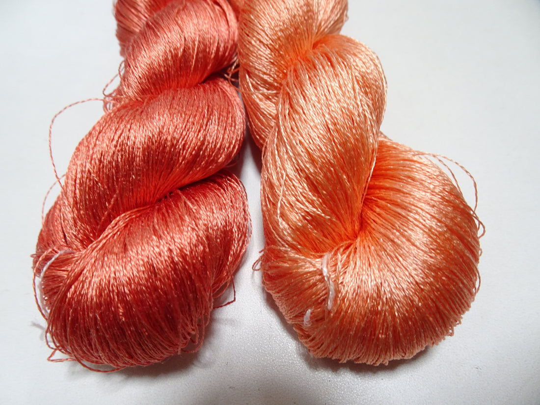 Japanese Vintage Twisted Silk Thread 2sets Embroidery 17408