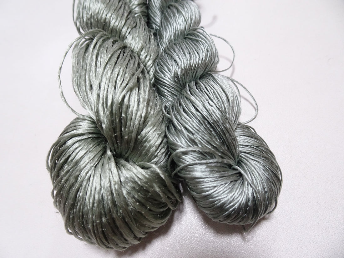 Japanese Vintage Loose Twisted Silk Thread 2sets Embroidery 18258