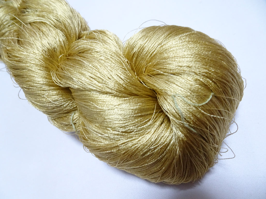Japanese Vintage Silk Twisted Thread Embroidery 19849