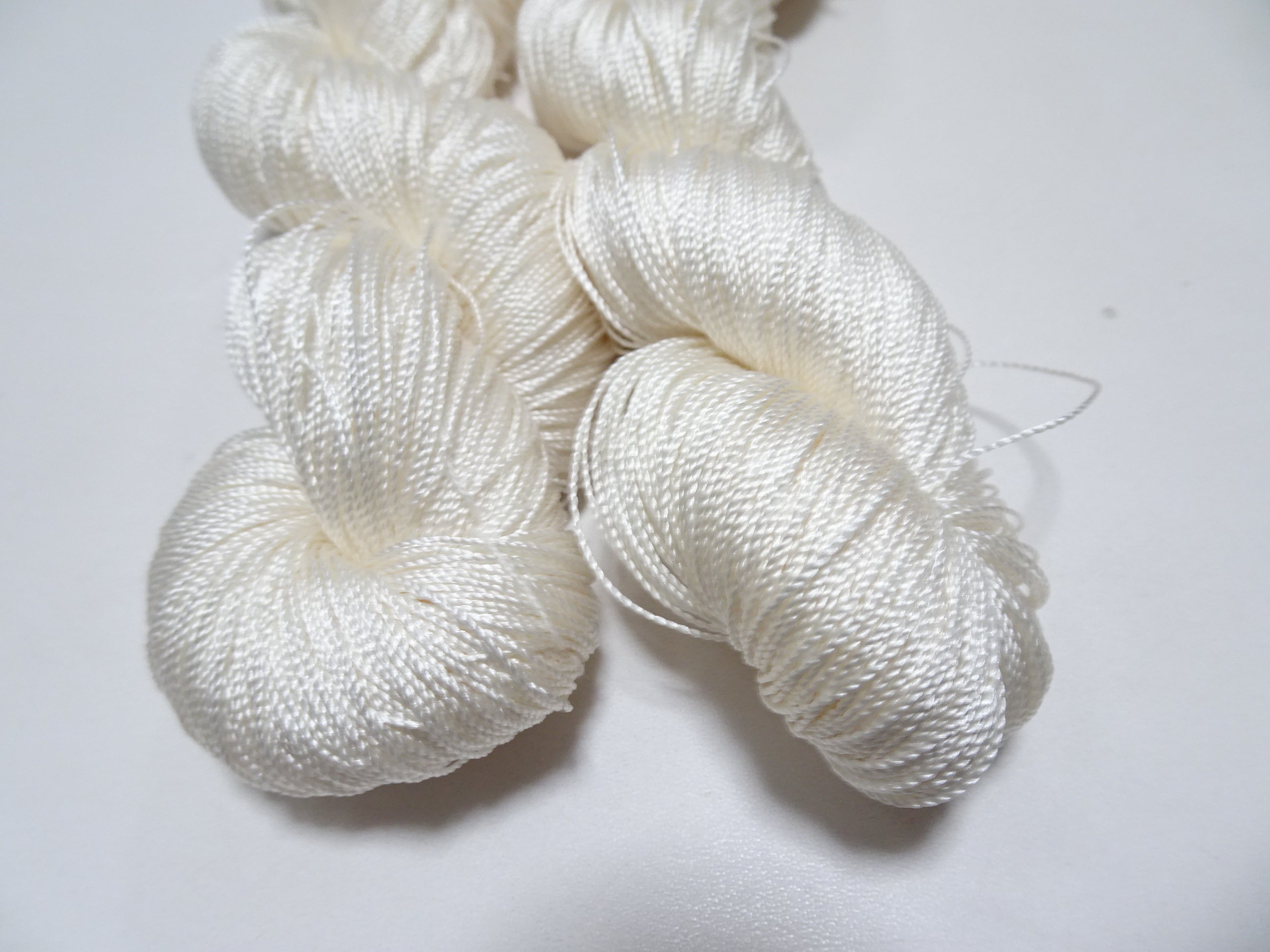 Japanese Vintage Strong Twisted Silk Thread 2sets Embroidery & Weaving 14506