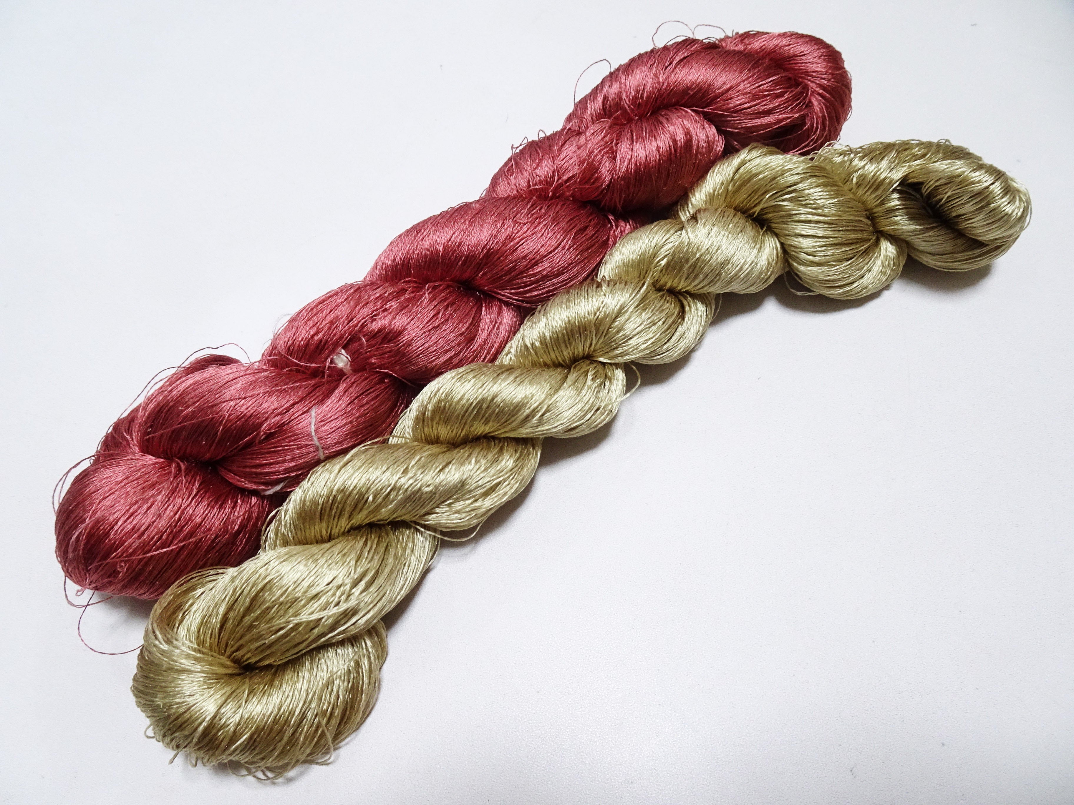 Japanese Vintage Twisted Silk Thread 2sets Embroidery 17409